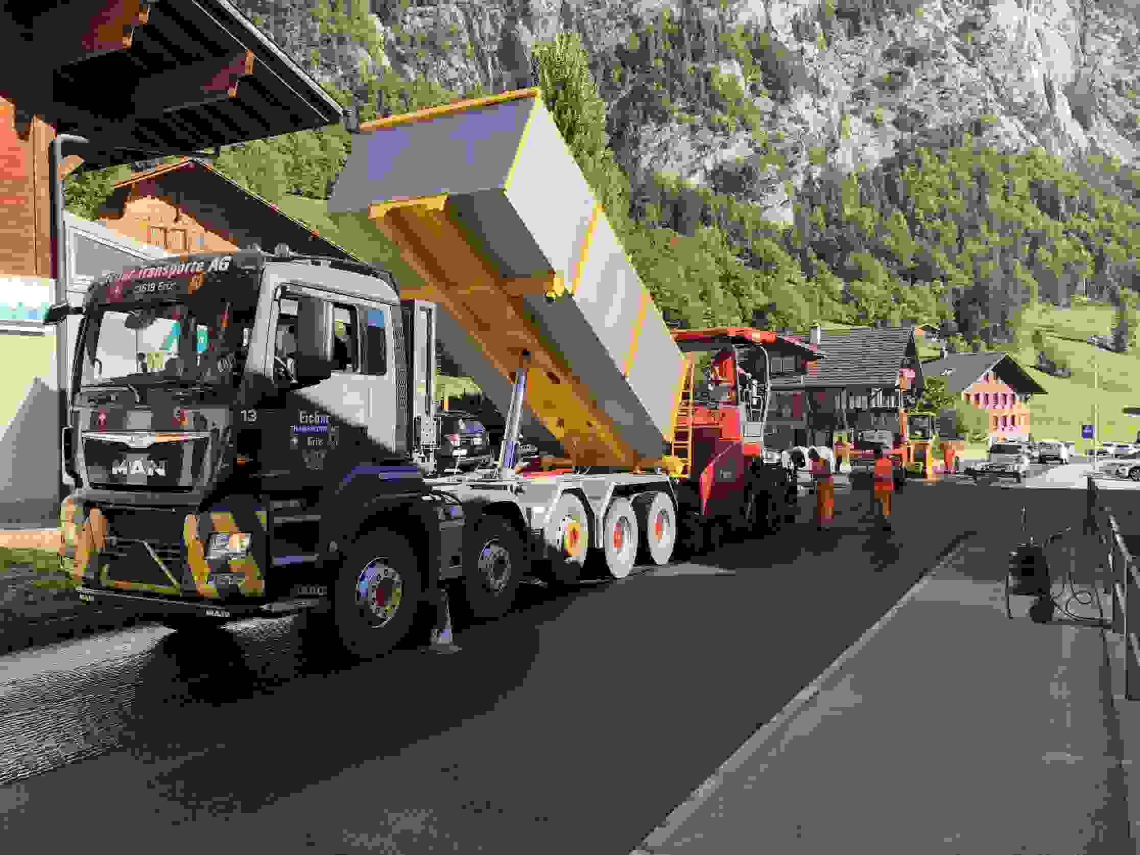 Simmentalstrasse Latterbach - Revêtement phonoabsorbant