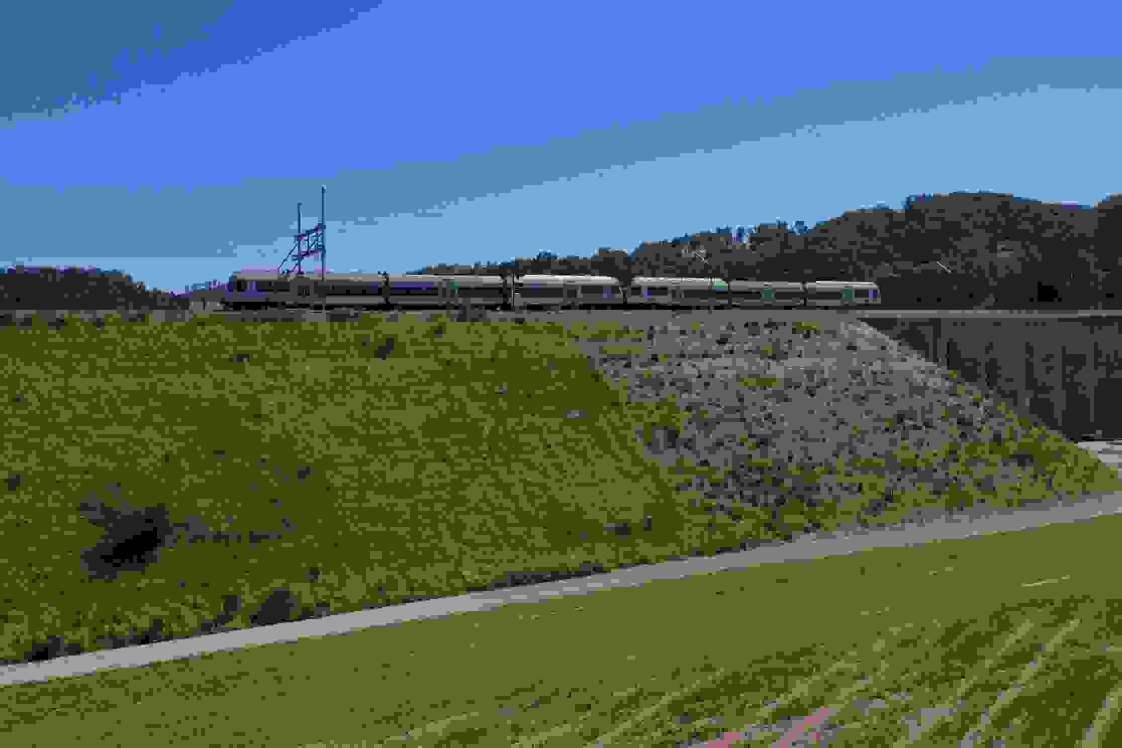 Viaduc de la Sarine BLS - Aménagement de la double voie