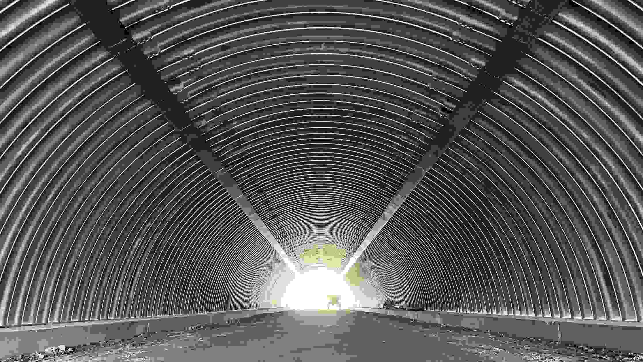 Tunnel de ski Lärchenweg St. Moritz