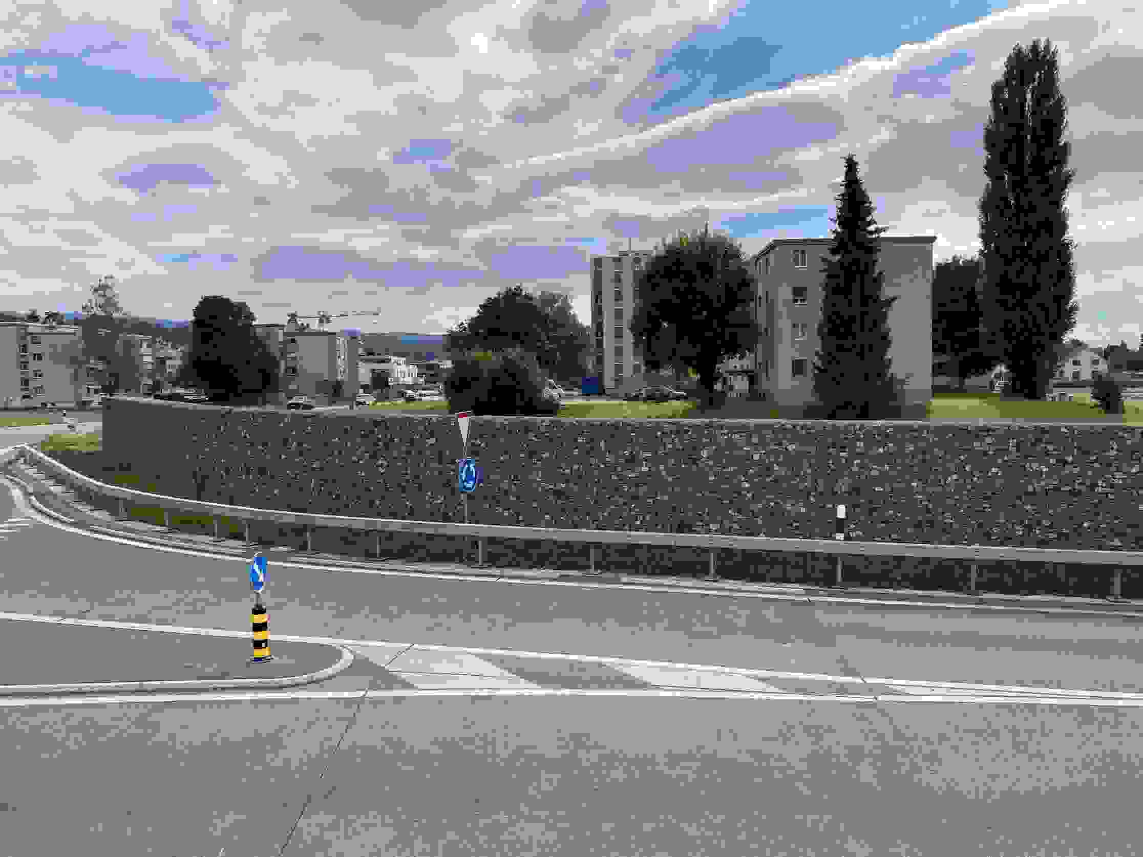 Contournement de Mellingen, mur antibruit