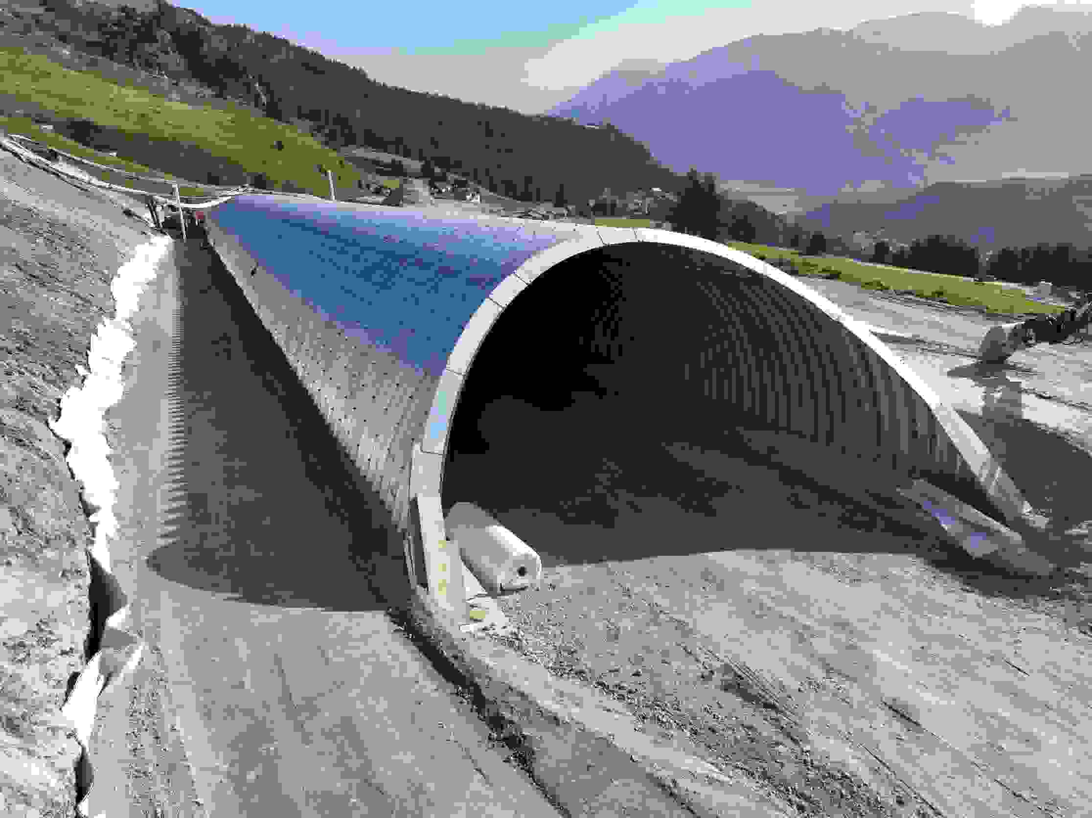Tunnel de ski Lärchenweg St. Moritz