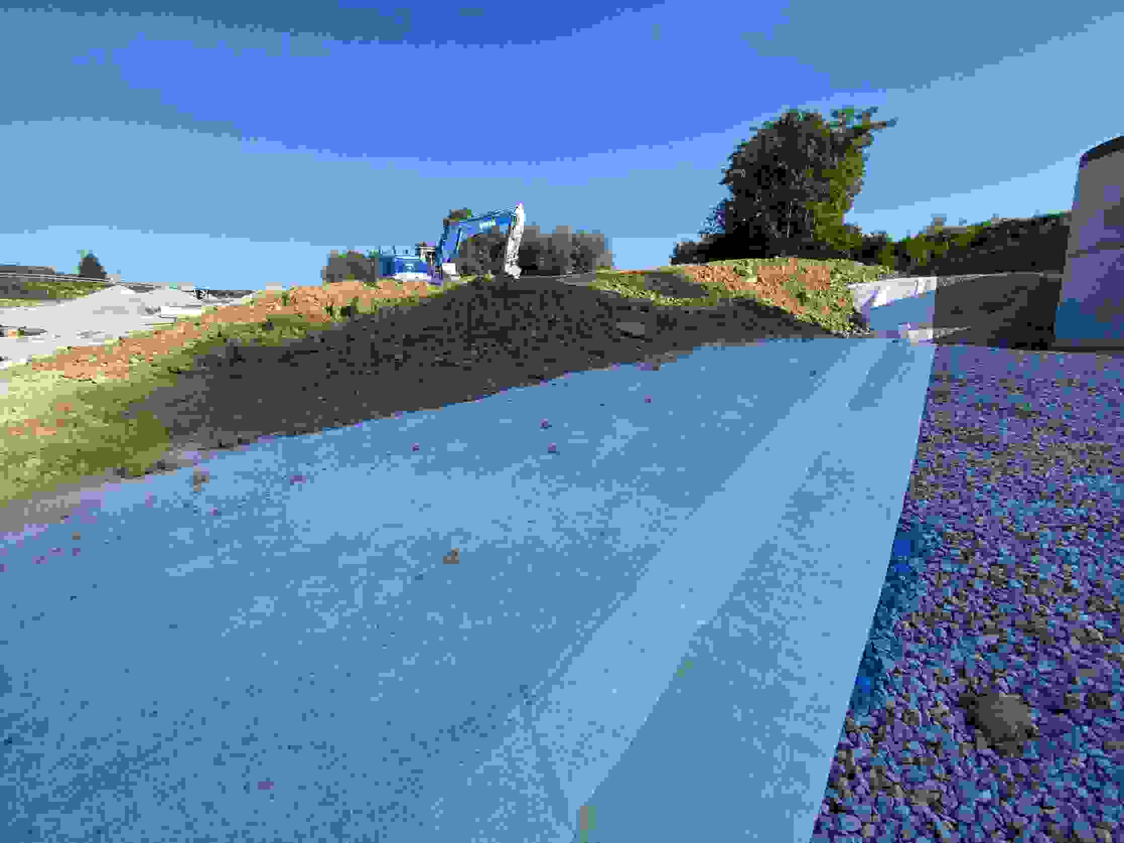 Décharge de Kehlhof Berg - Etanchéité contre les eaux de surface