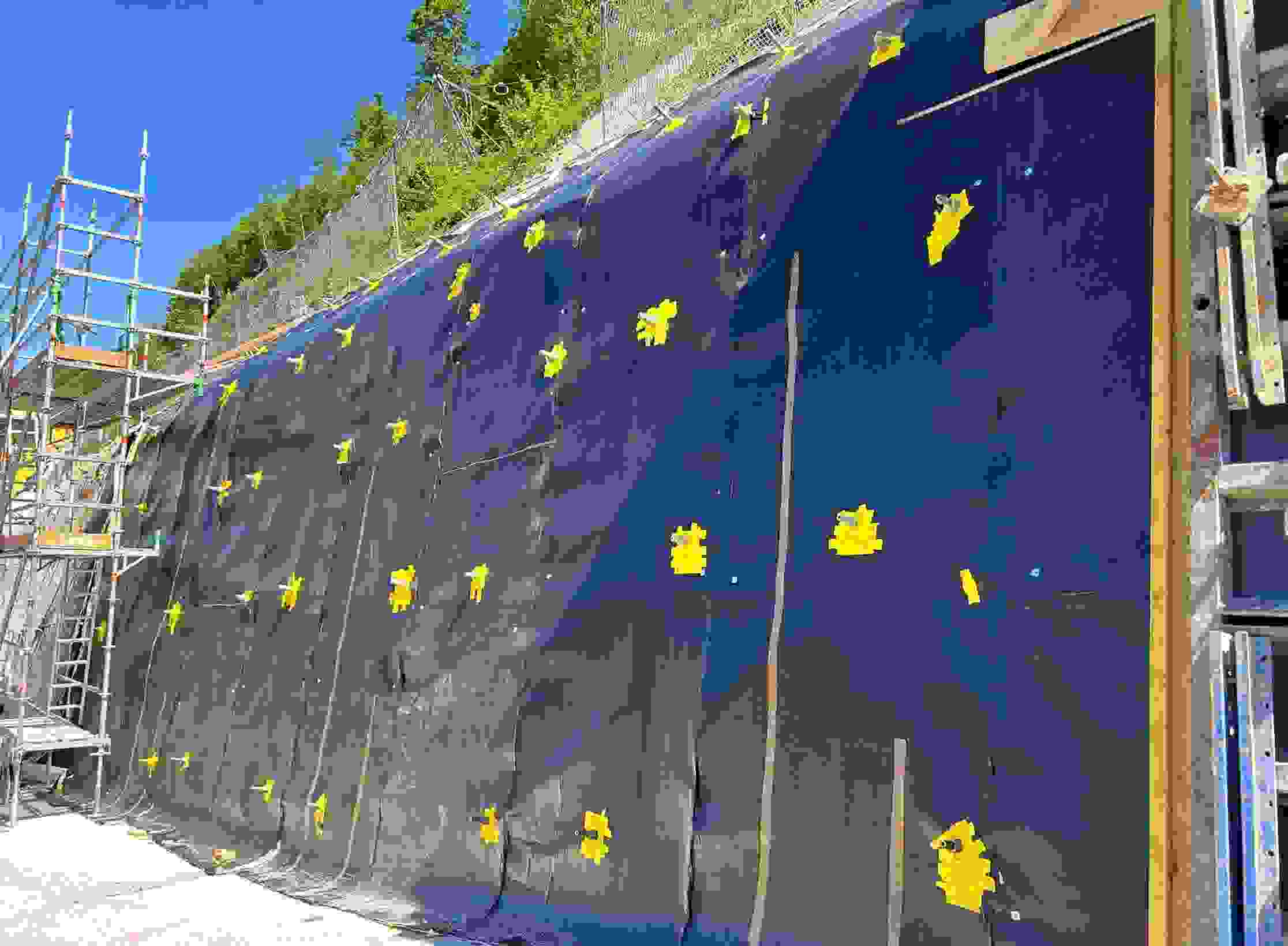 Axenstrasse - Drainage efficace d’un terrain en pente.