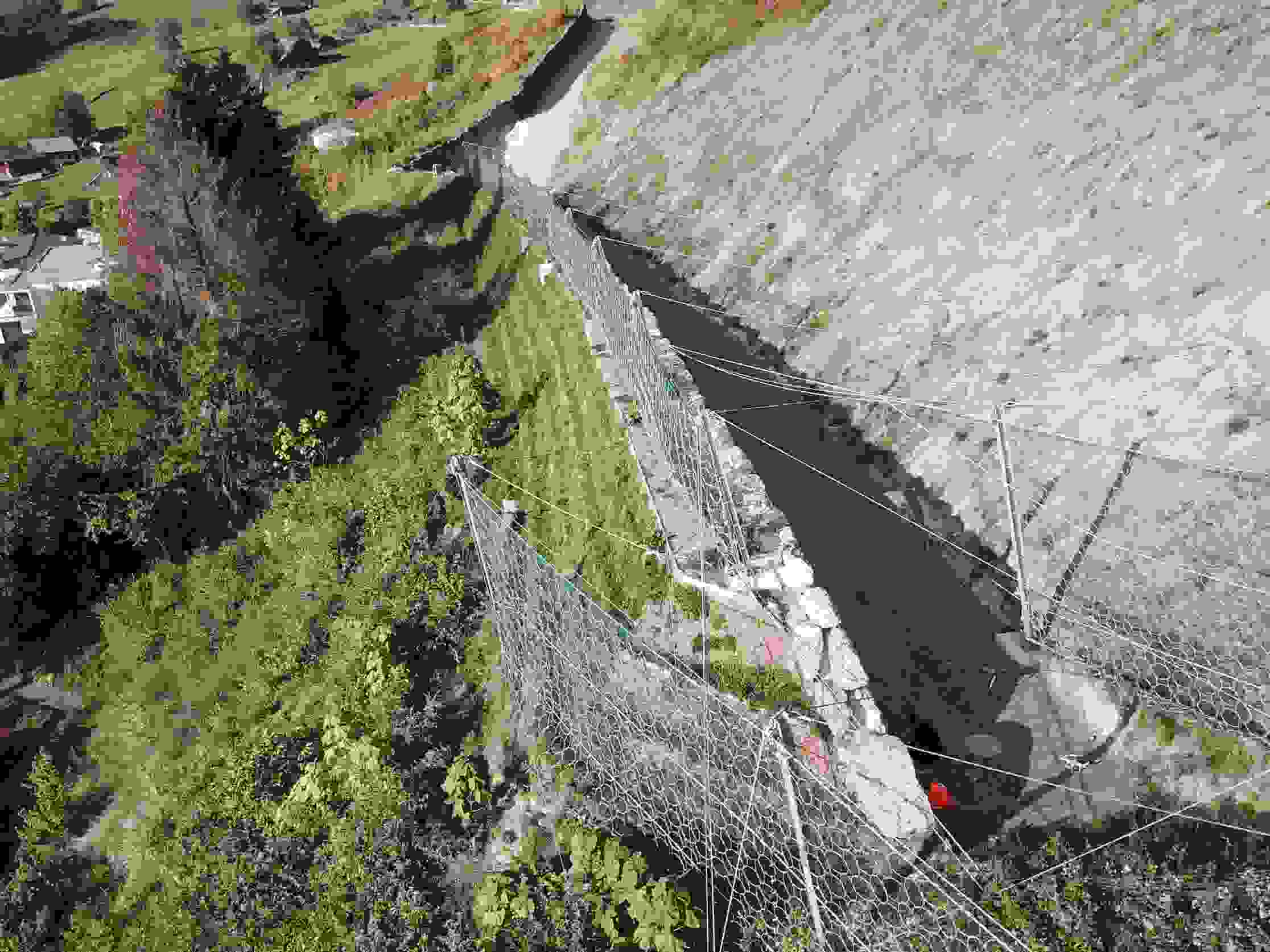 Zone résidentielle Laugneri Weggis - Mesures de protection (Digue)