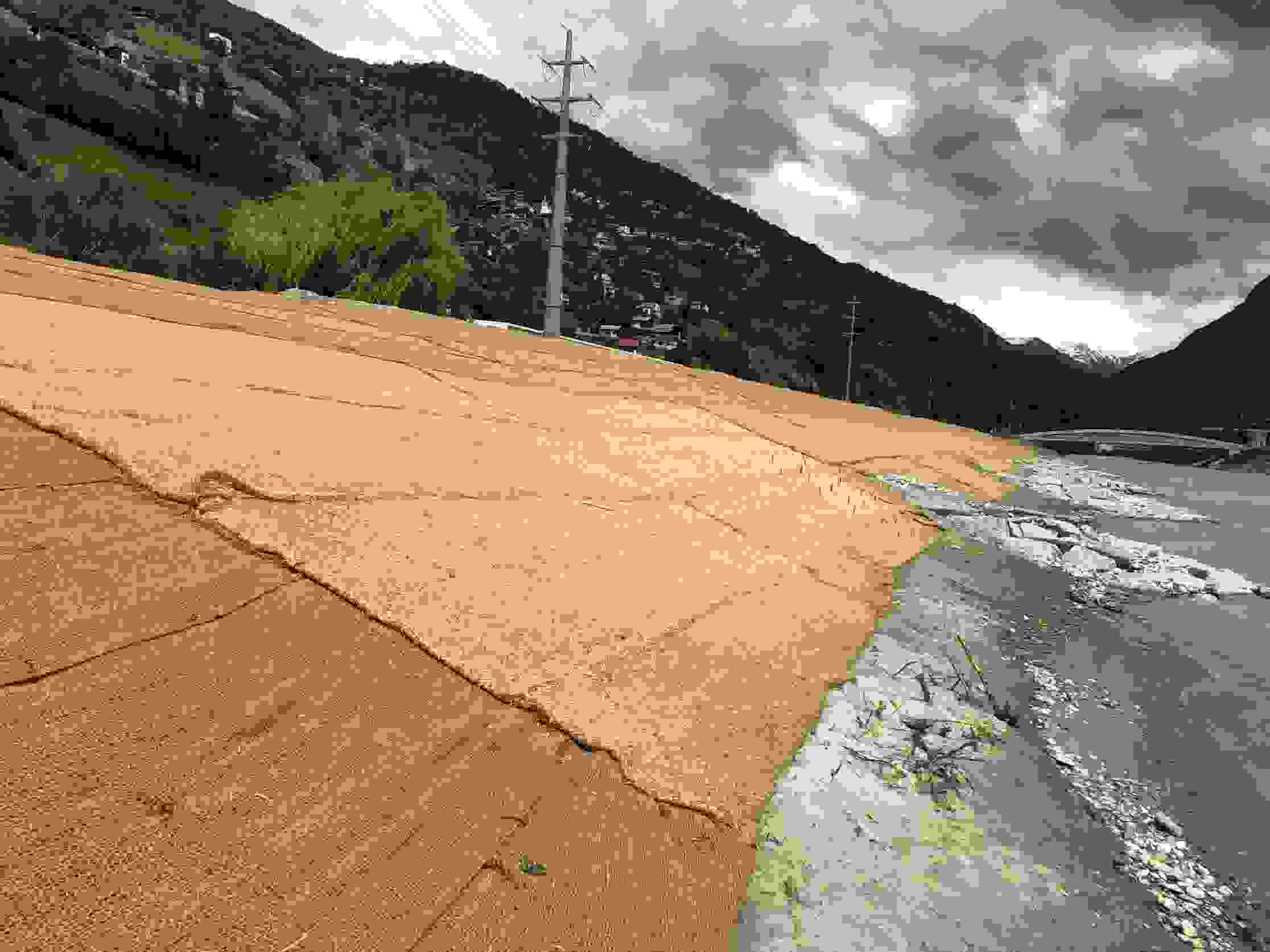Correction du Rhône Viège - Protection contre l'érosion