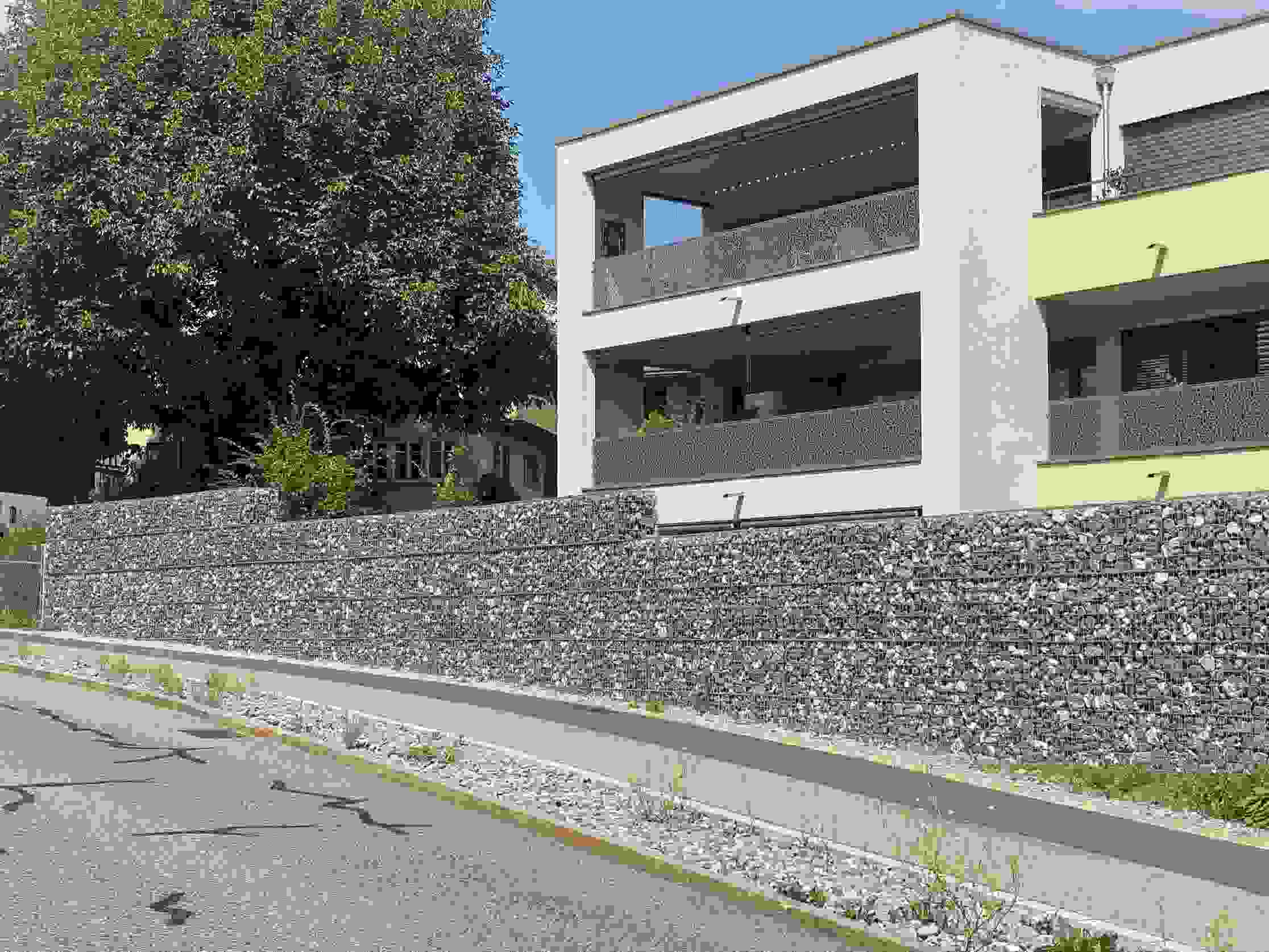 Construction d'un immeuble d'habitation Wilhofstrasse Russikon – Paroi antibruit