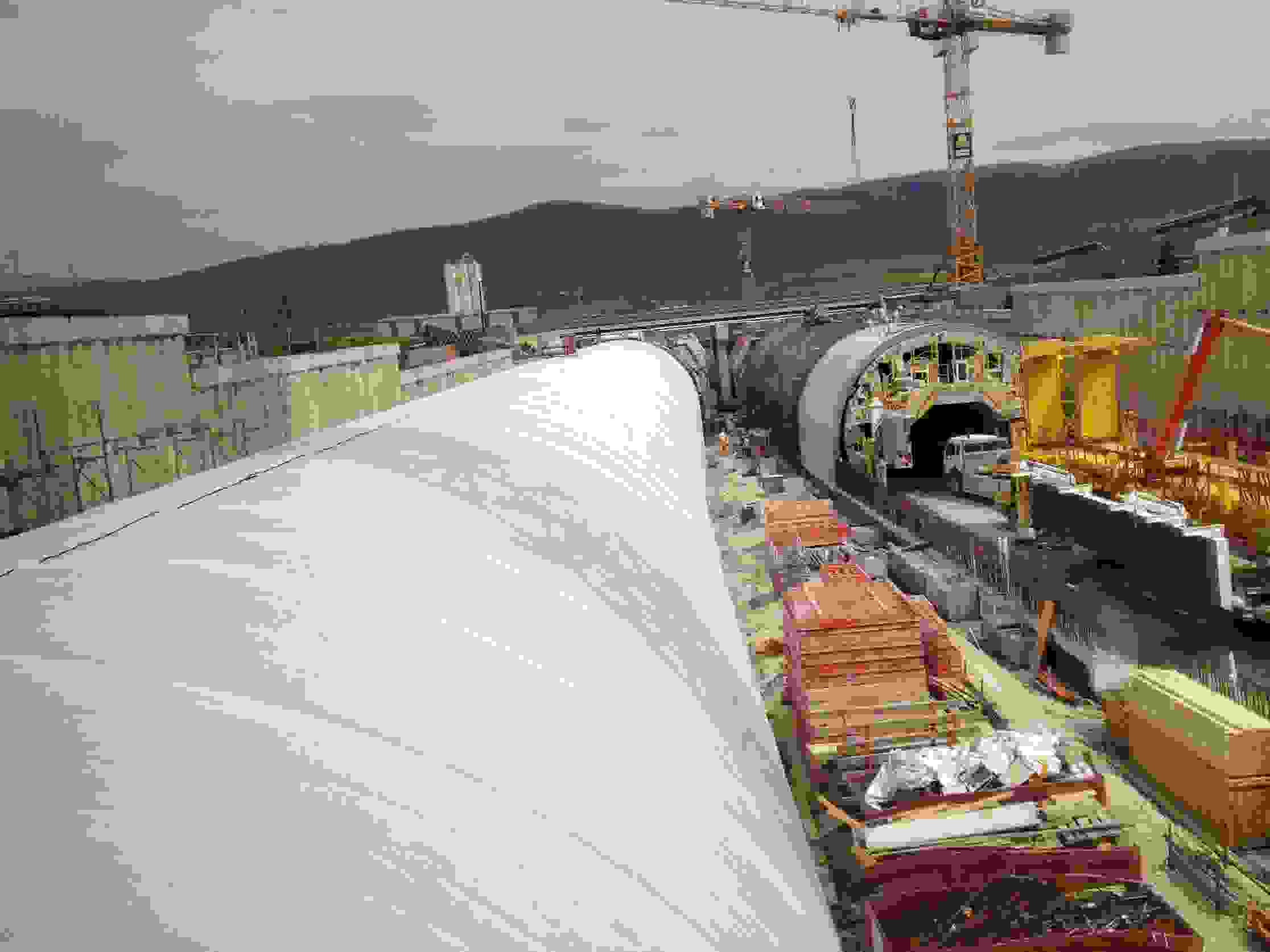 A16 Tunnel de Choindez - Schützen und Drainieren