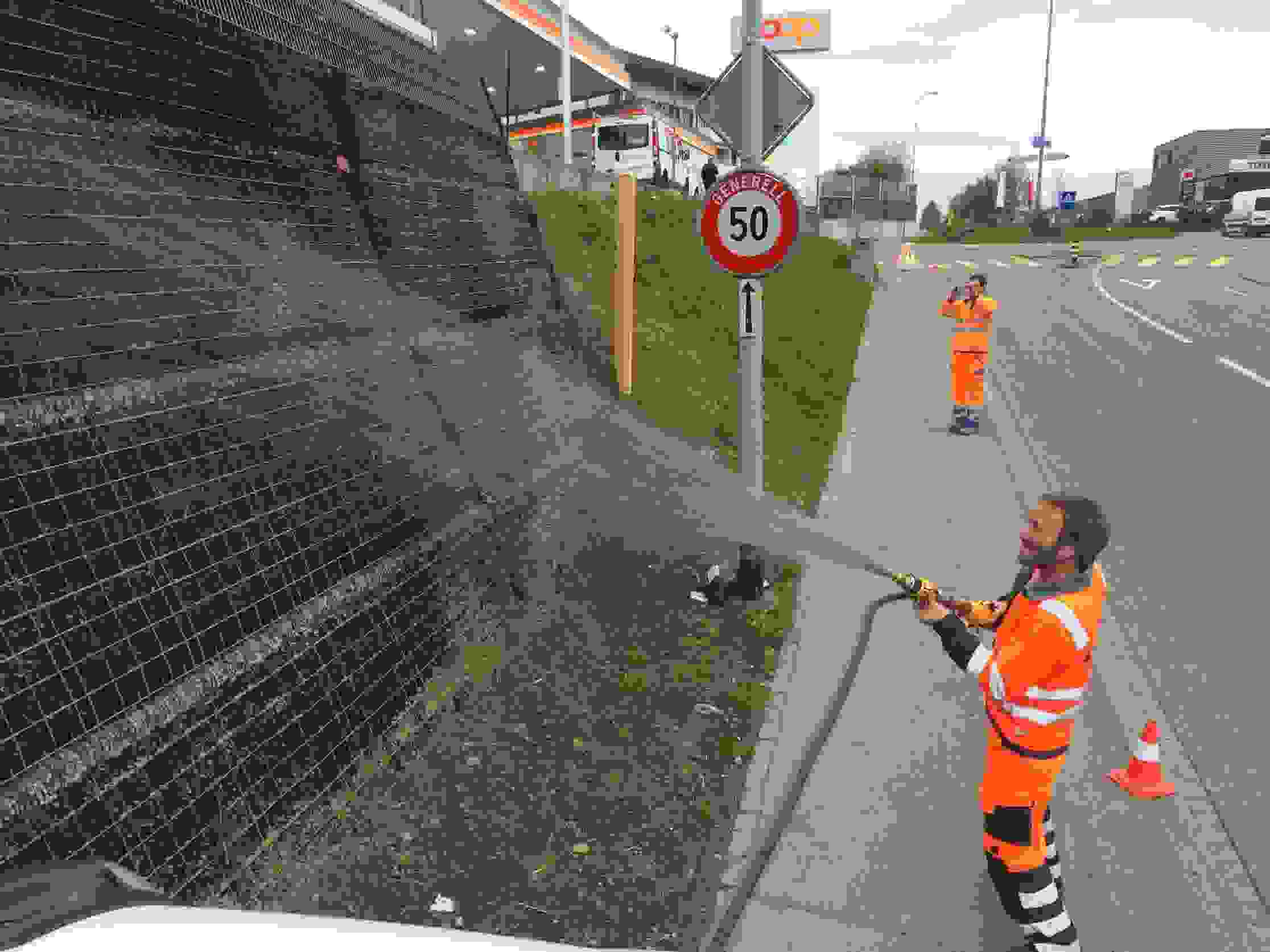 Coop Thurpark Weinfelden - Végétalisation d'un talus raide