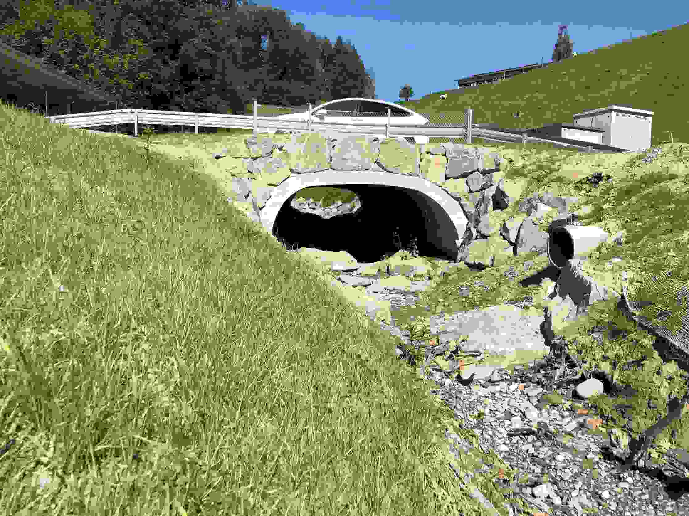 Luterbach Oberburg - Protection contre les crues avec une nouvelle route d'accès