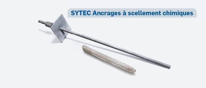 SYTEC Ancrages à scellement chimiques
