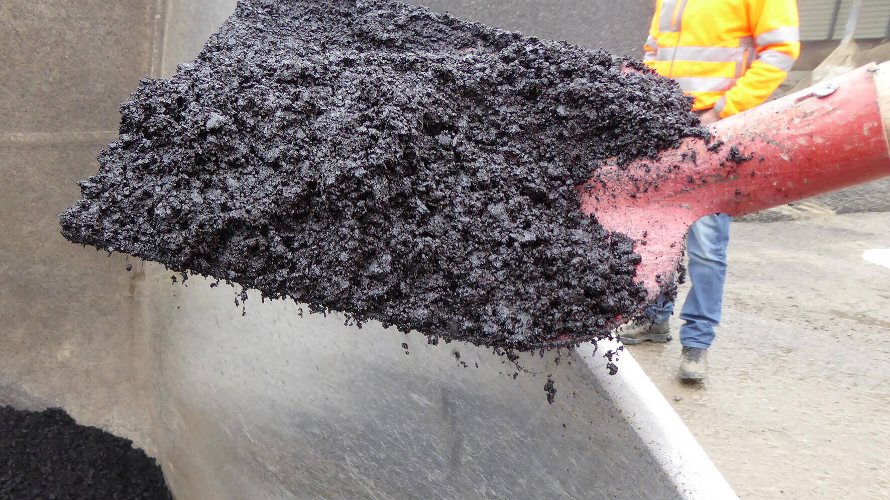 Asphaltfasern SYTEC FiberForce Materialtechnologie