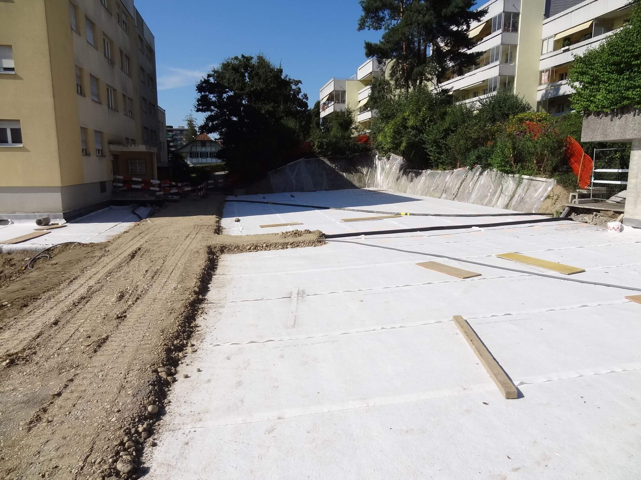 Garage Kappelisacker Ittigen - Evacuation des eaux Garage Kappelisacker Ittigen - Evacuation des eaux