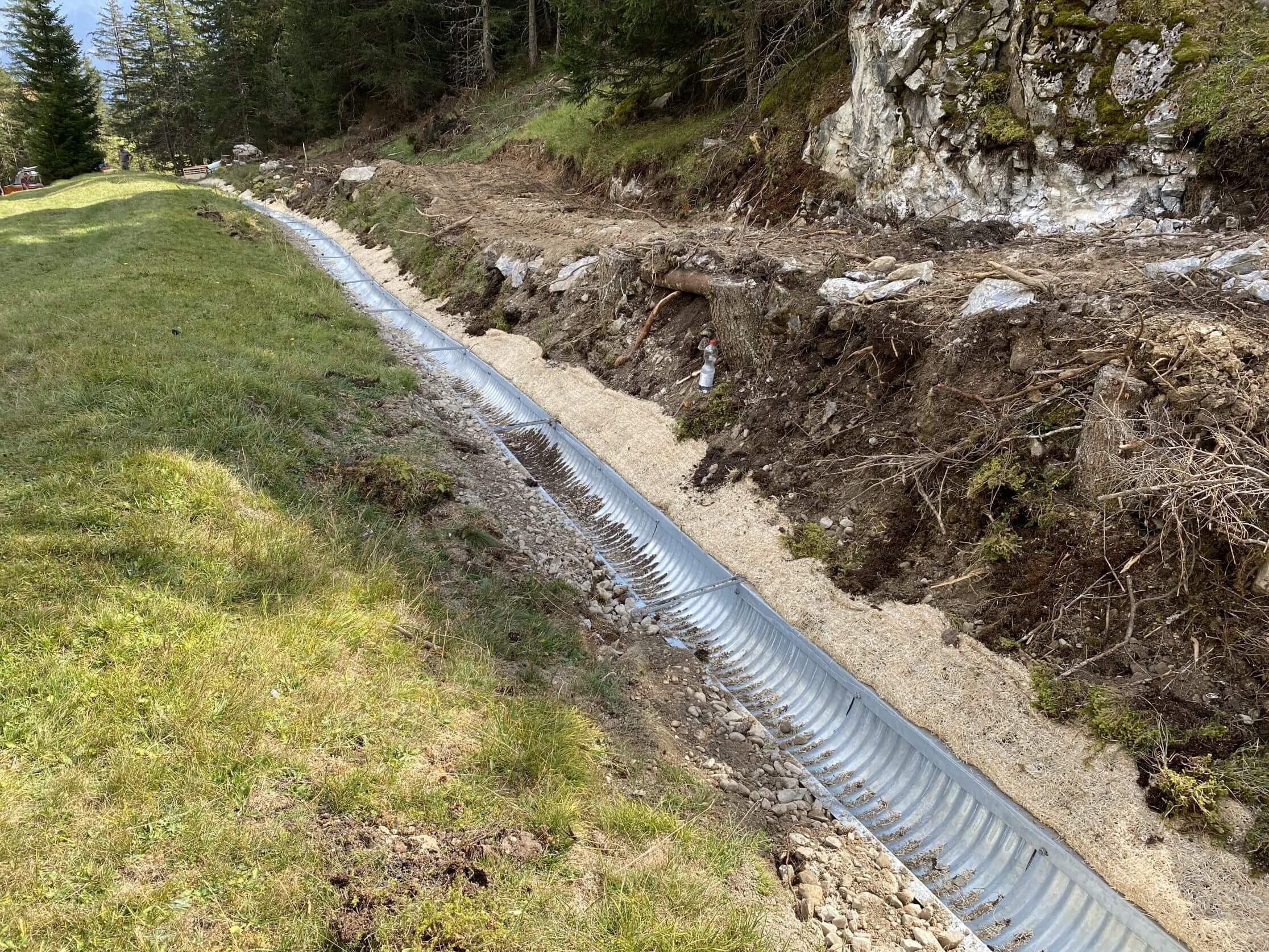 Brienzer Maiensässe Albula - Entwässerung