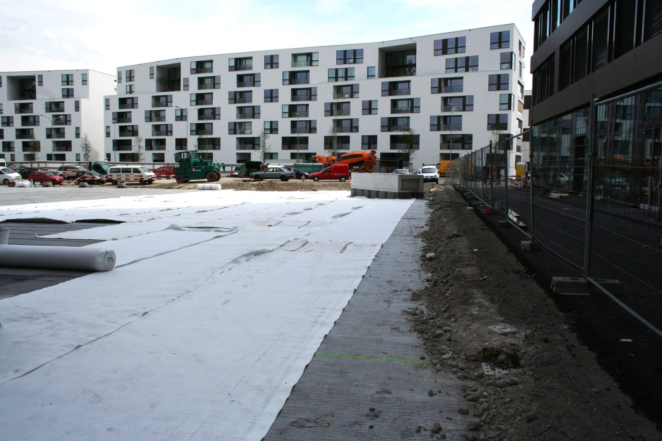 Bosshard Arena Zug - Entwässerung Einstellhalle