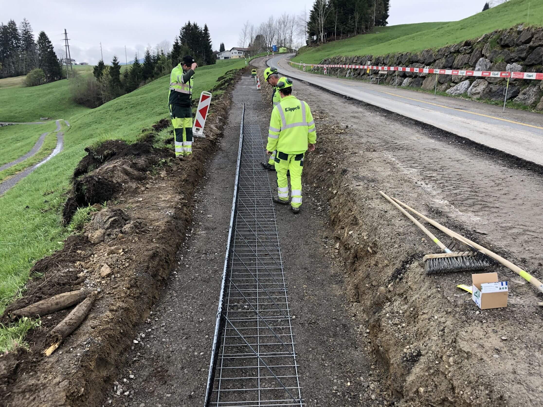 Bennauerstrasse Einsiedeln - Strassensanierung