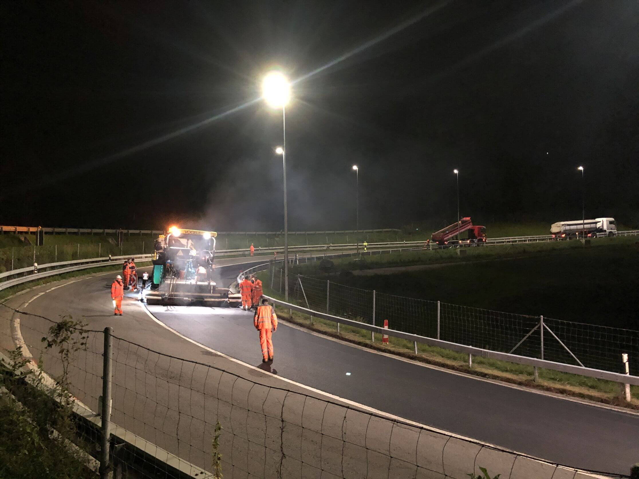 A13 San Bernardino - Reduktion Belagsverformungen