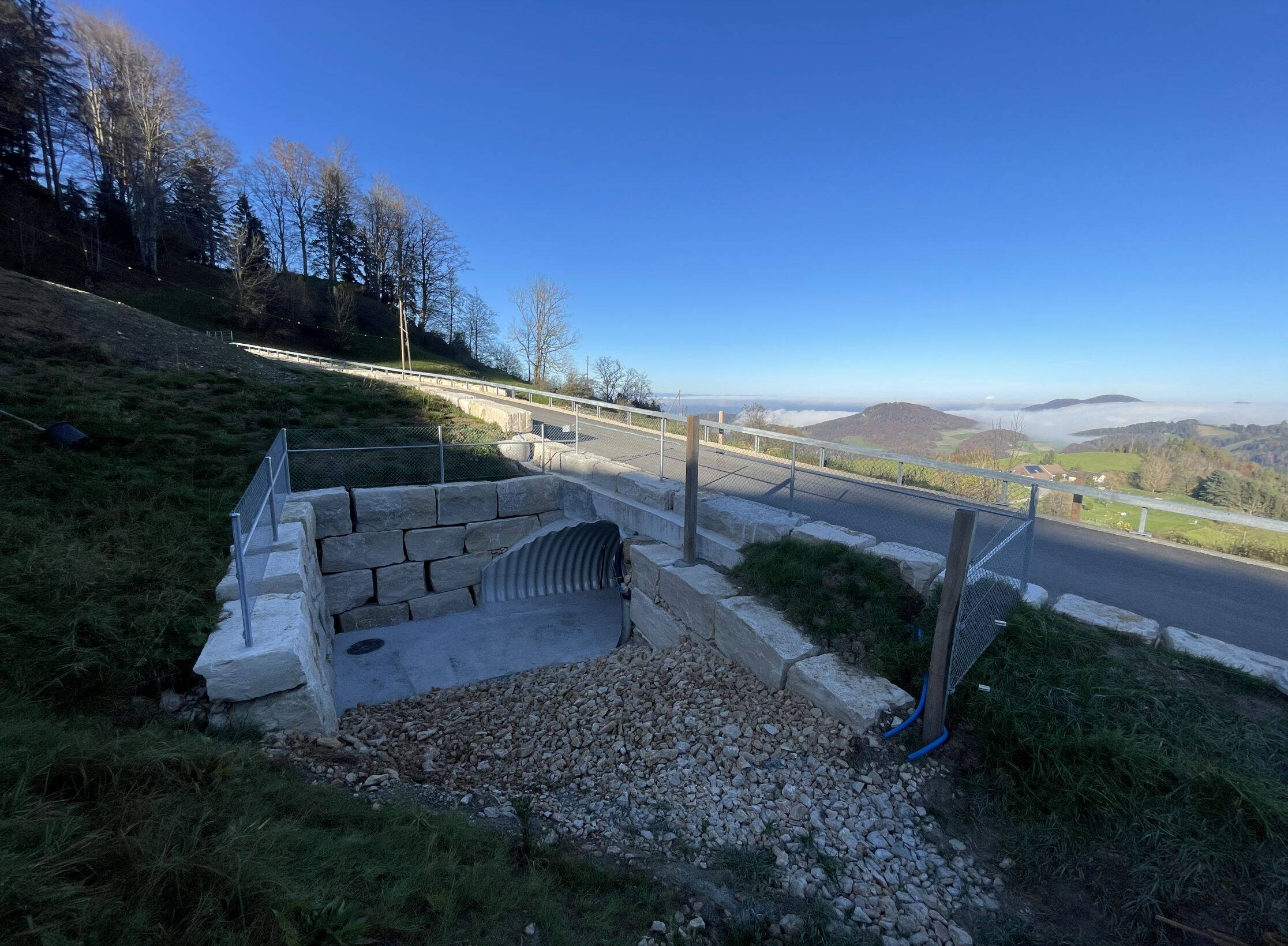 Bölchenstrasse Eptingen -  Viehdurchlass