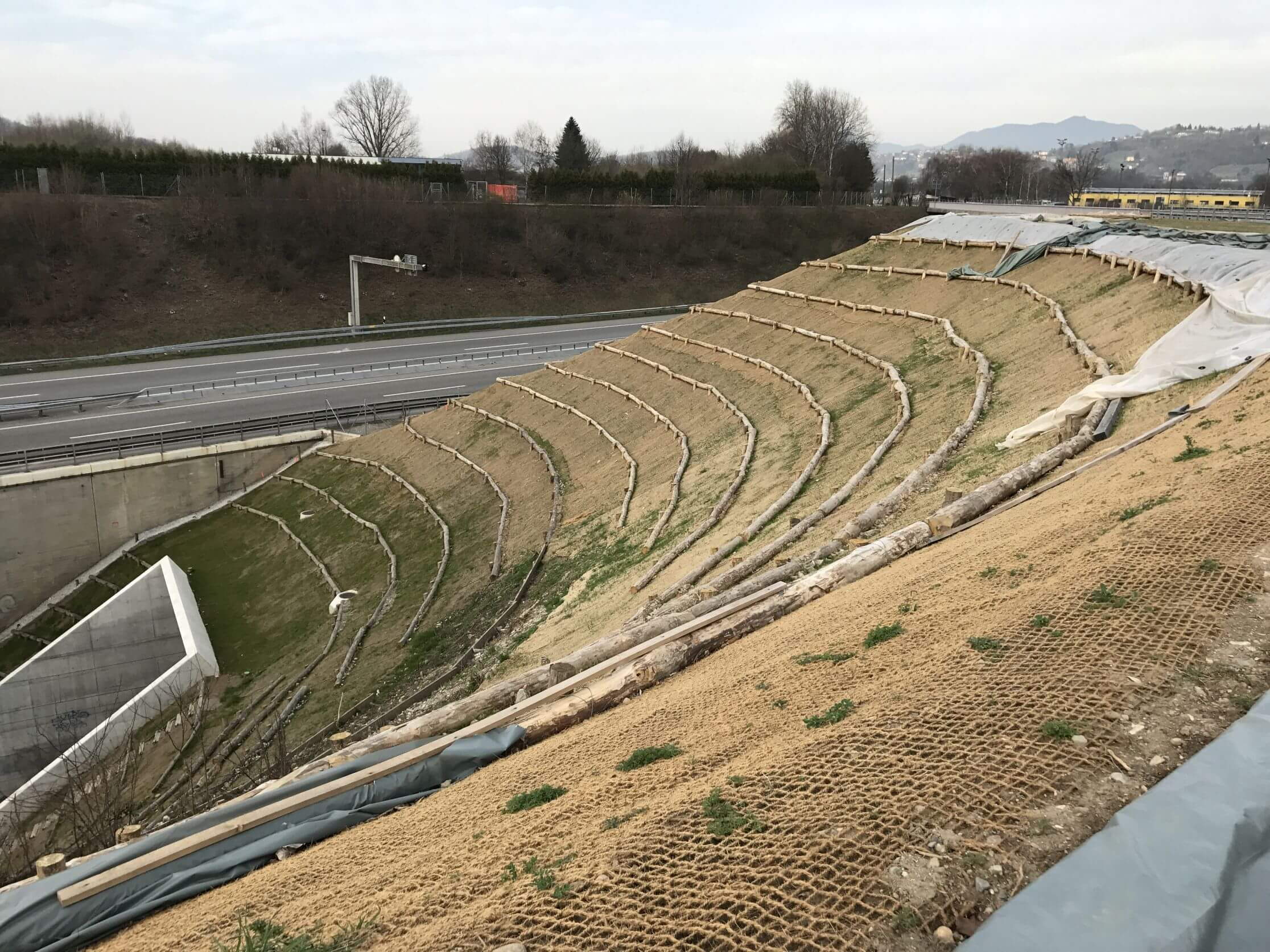 CFF Coldrerio - Protection contre l'érosion CFF Coldrerio - Protection contre l'érosion