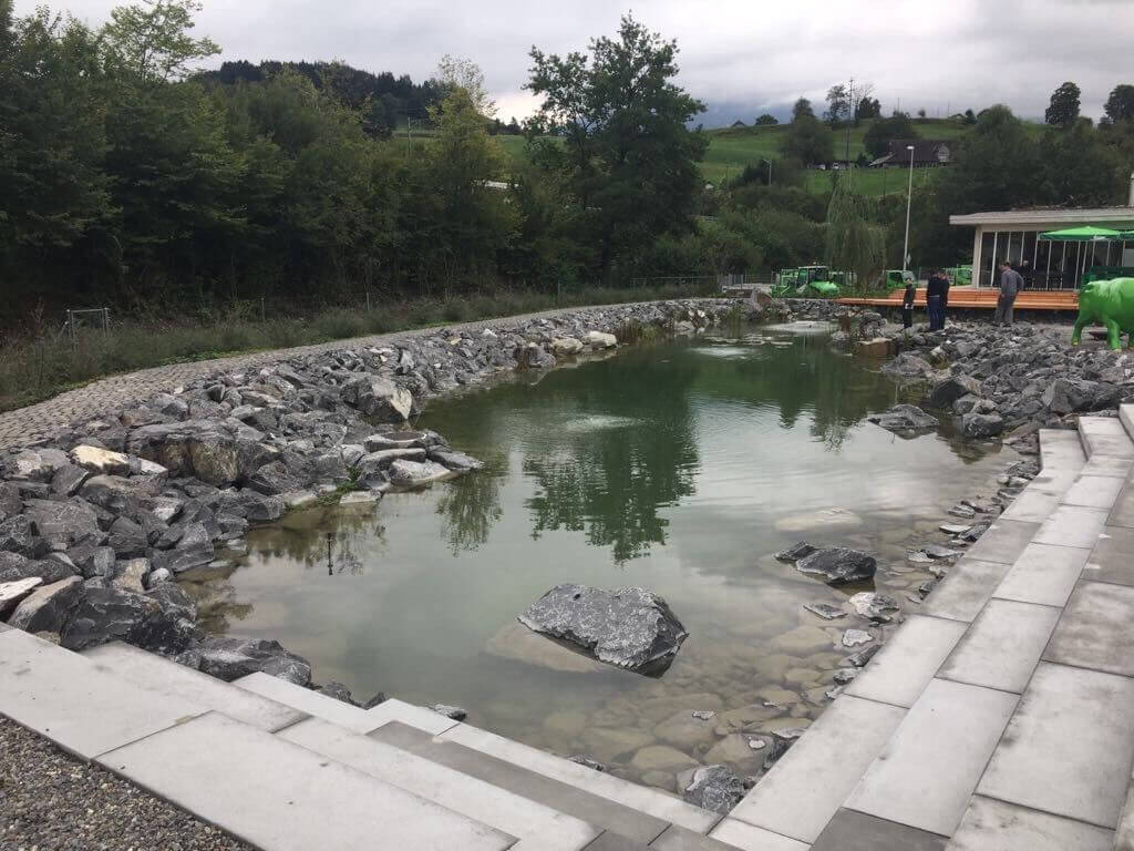 Naturpark Fänn Küssnacht - Nagetierschutz für Teichfolie