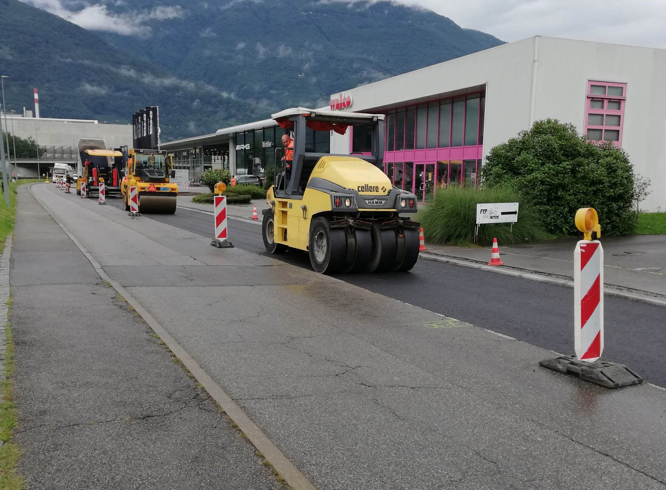 FiberForce leistet Widerstand im Tessin