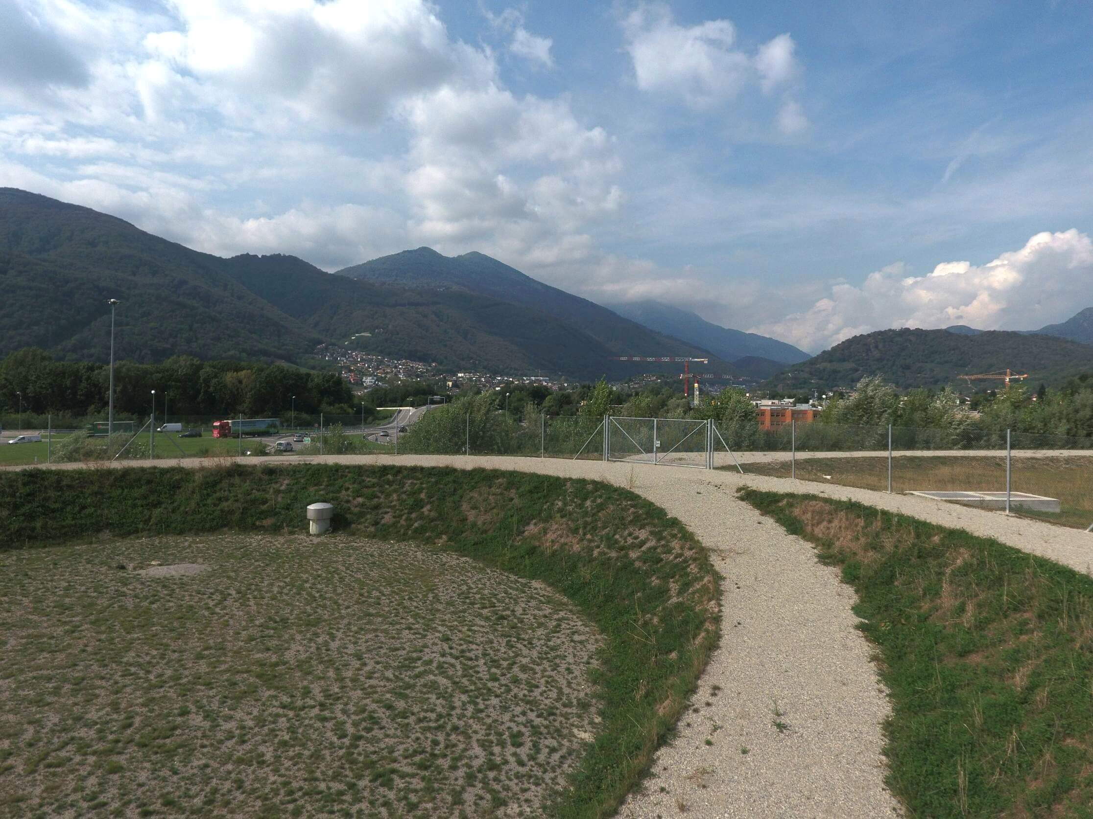 NEAT Basistunnel Ceneri Lugano Nord - Filterbecken NEAT Basistunnel Ceneri Lugano Nord - Filterbecken