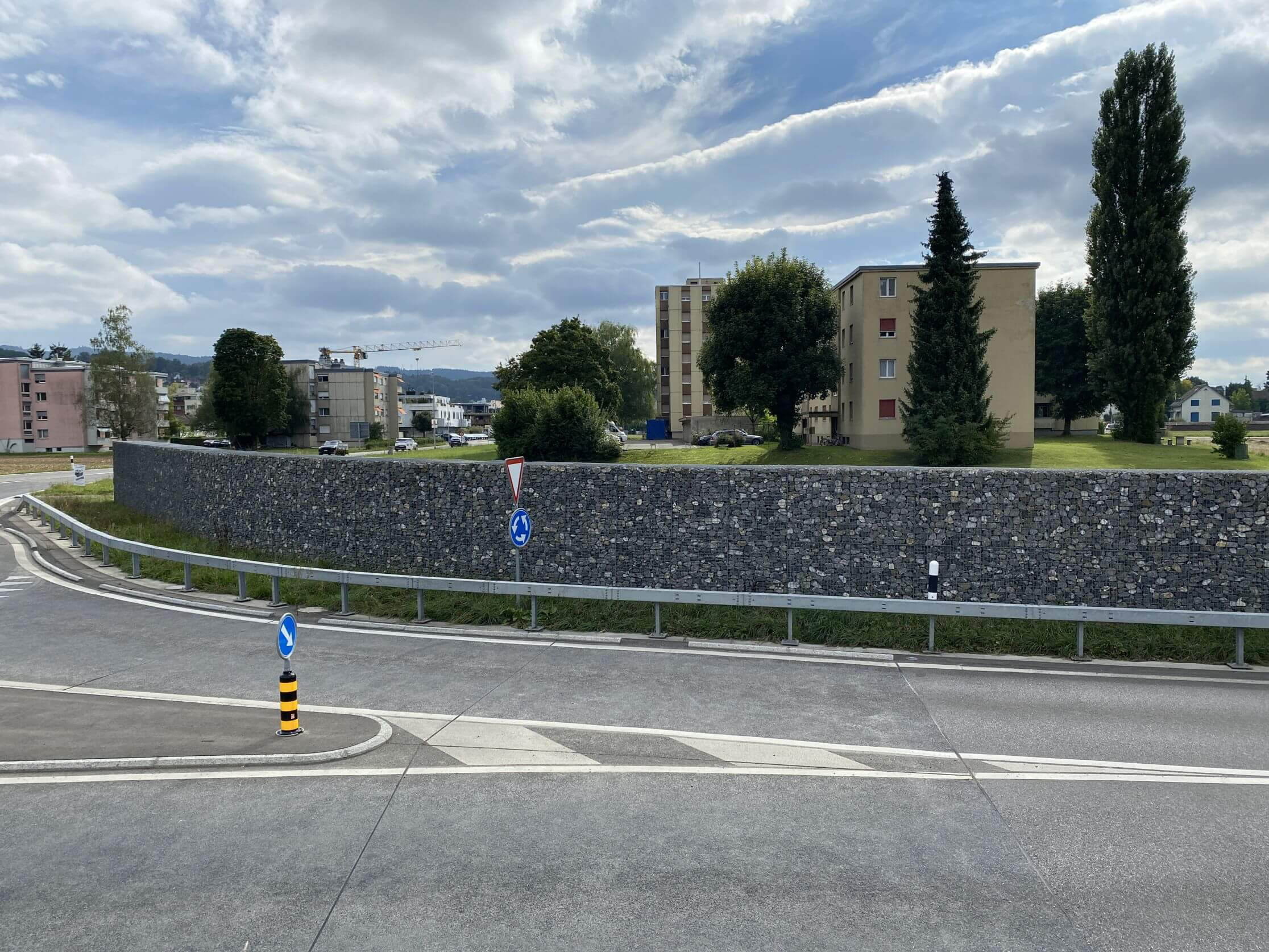 Umfahrung Mellingen - Lärmschutzwand