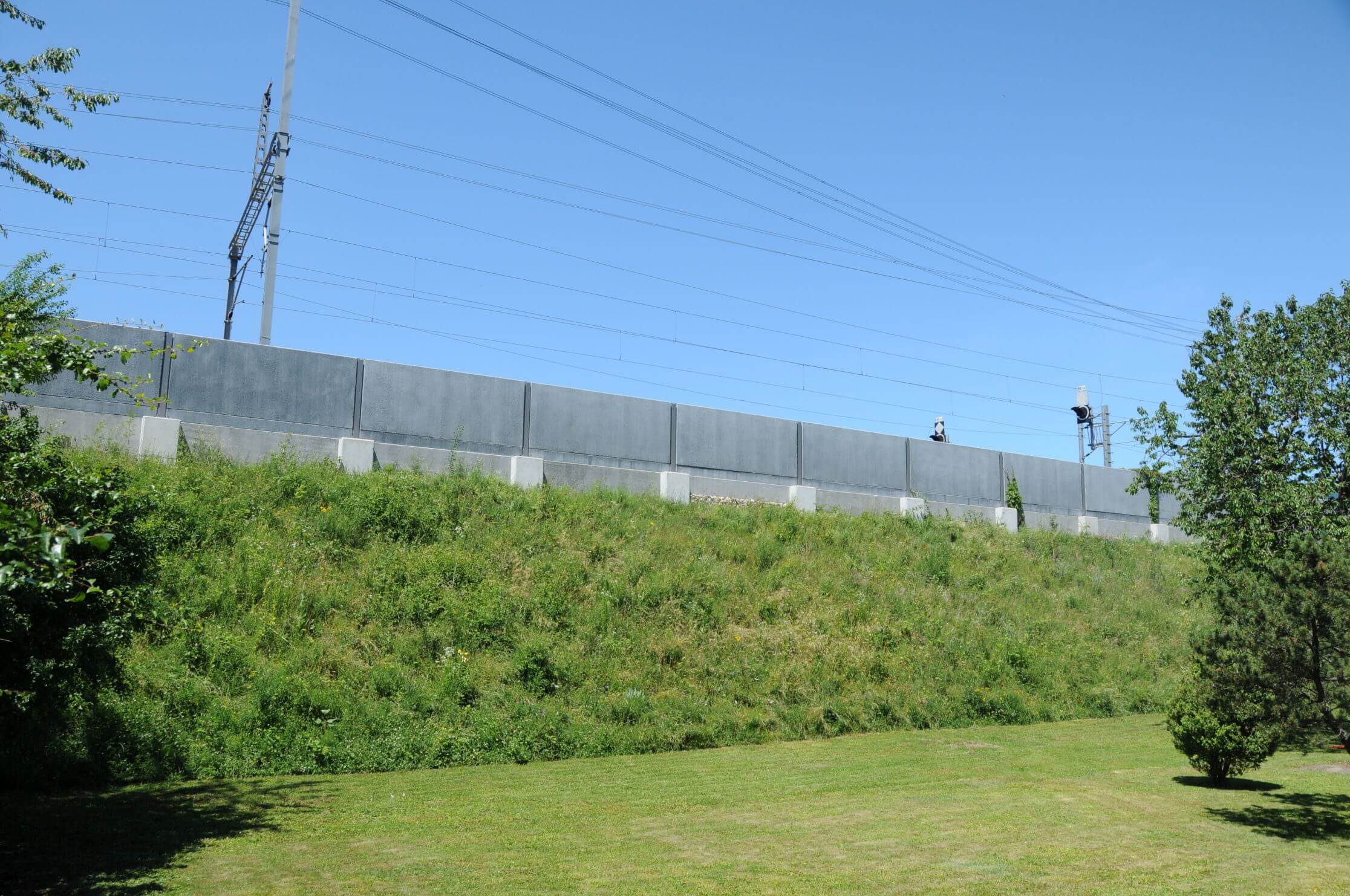 SBB Biel - Begrünung Bahndamm