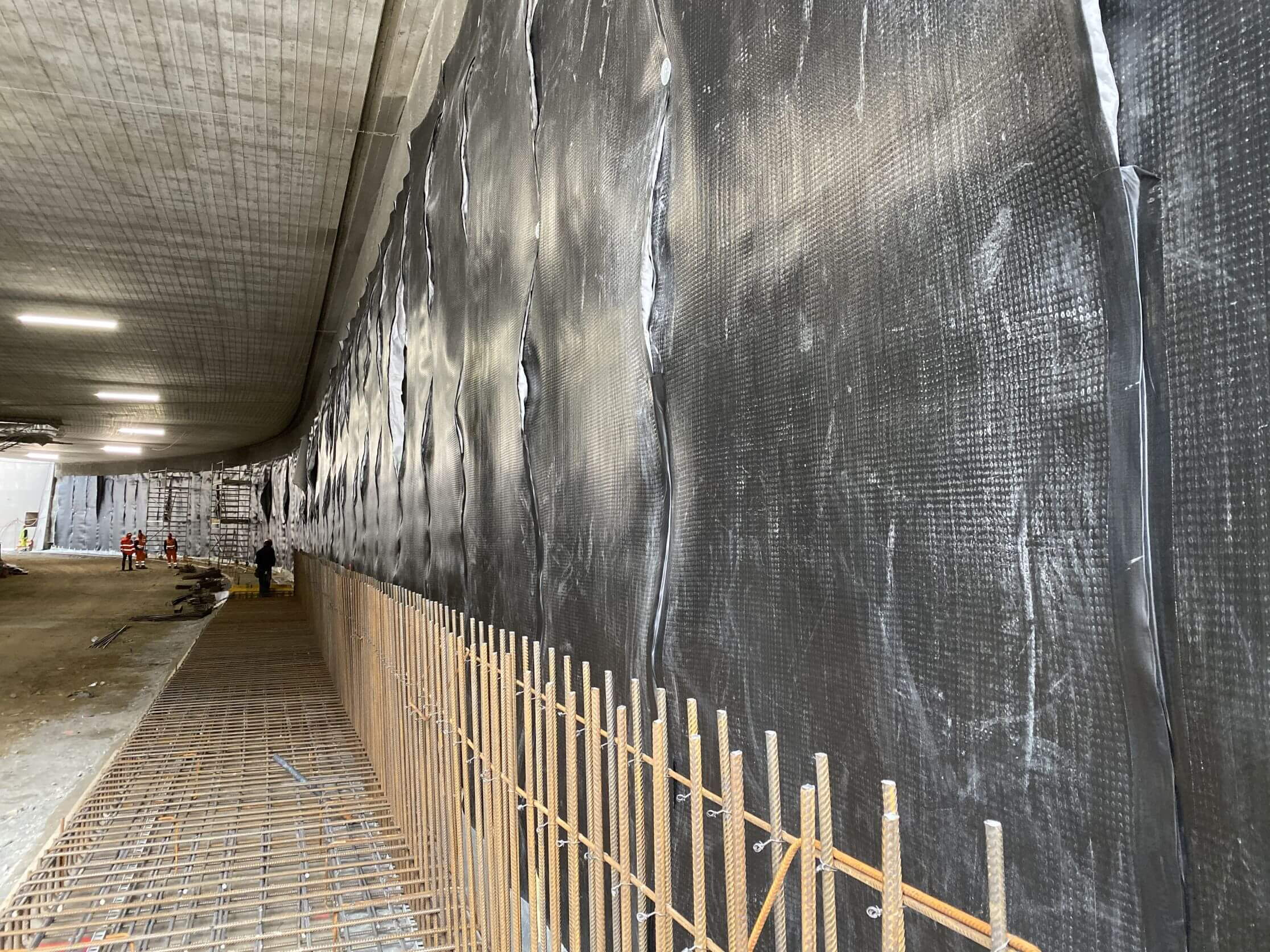 Unterführung N2 Giornico - Schalen & Drainieren Unterführung N2 Giornico - Schalen & Drainieren