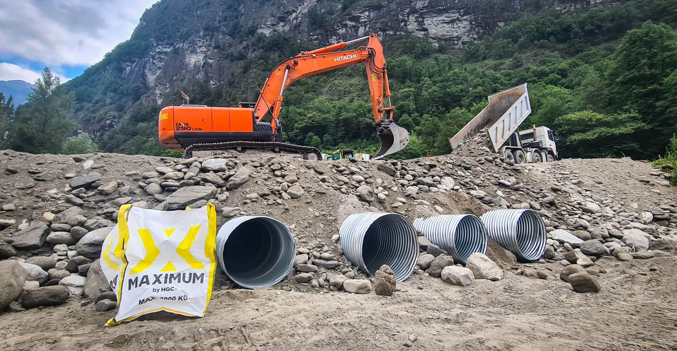 Notmassnahme Cevio, Valle Maggia Notmassnahme Cevio, Valle Maggia