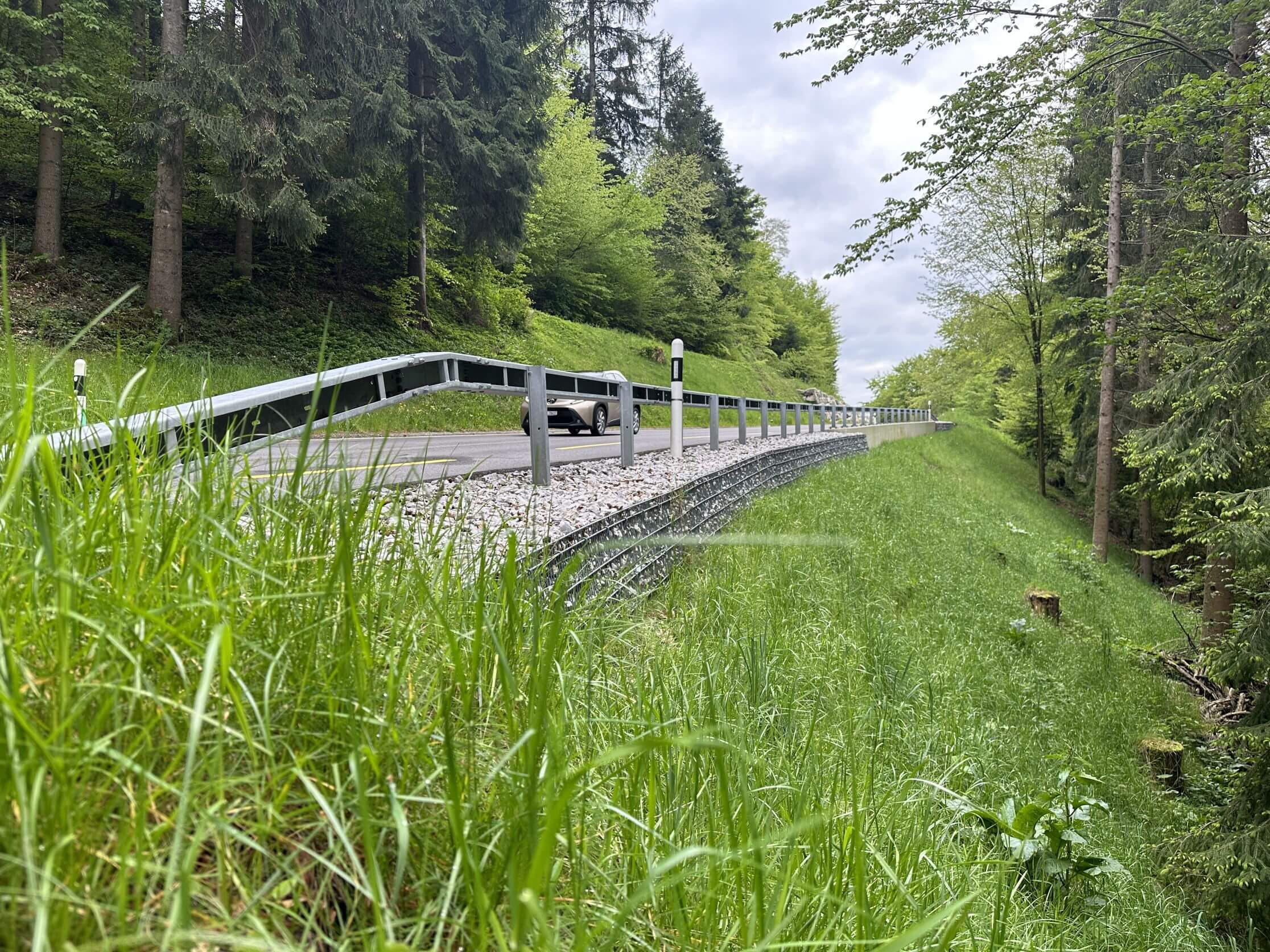Route de la Gruyére Pont la Ville - Entretien de la route