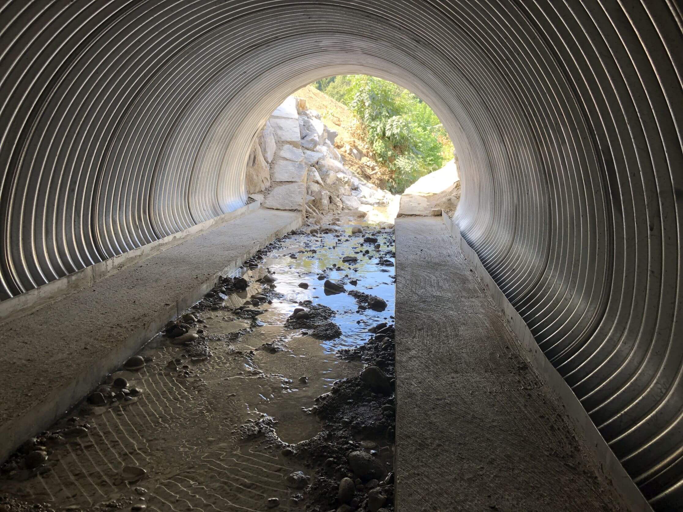 Törlibach Stallikon - Neubau Bachdurchlass