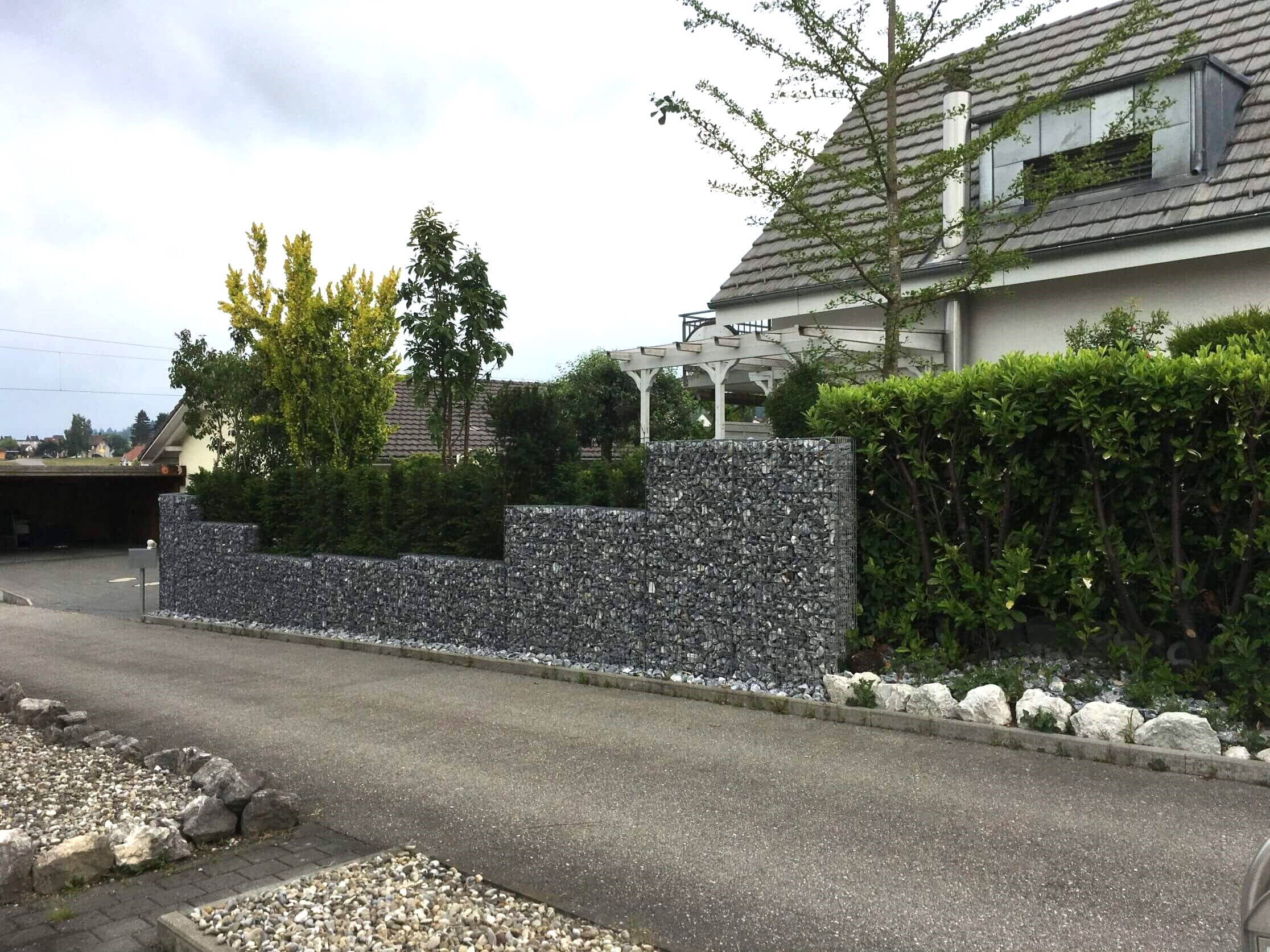 Bleichenbergstrasse Biberist - Umzäunung