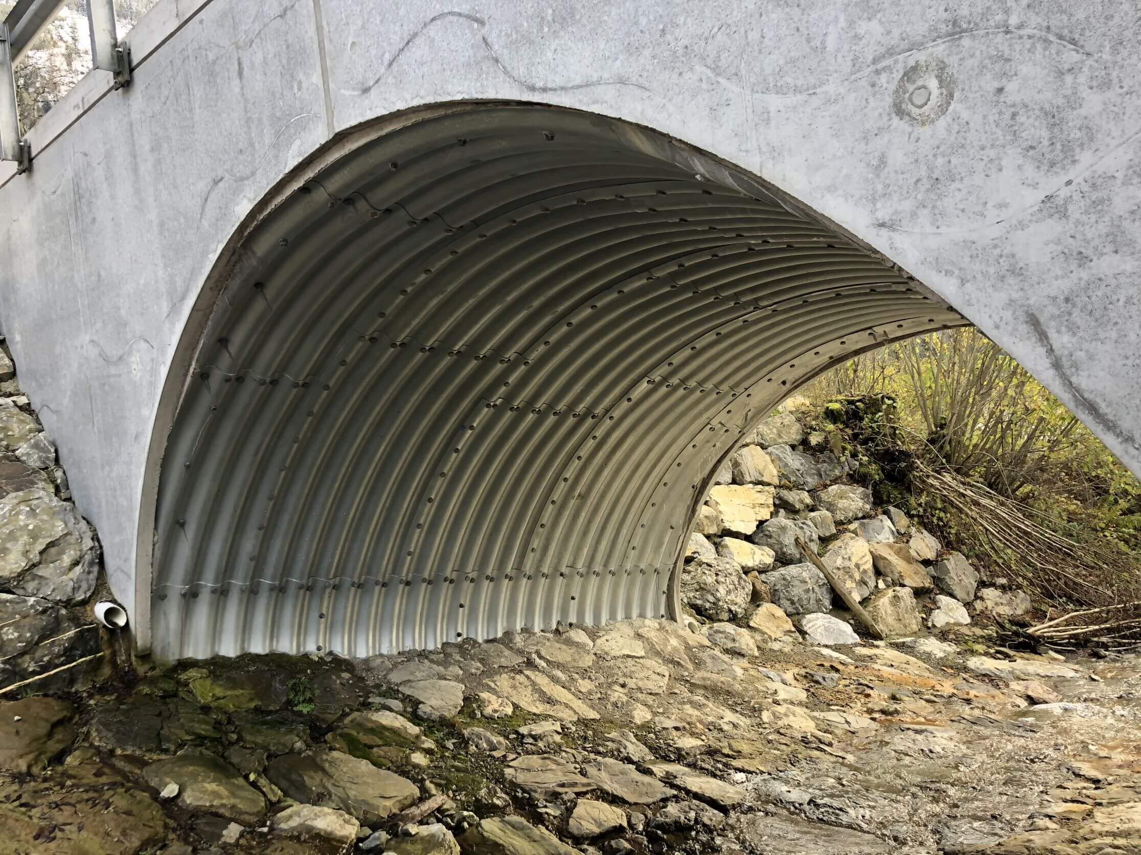 Beckibach Innerthal - Brückensanierung