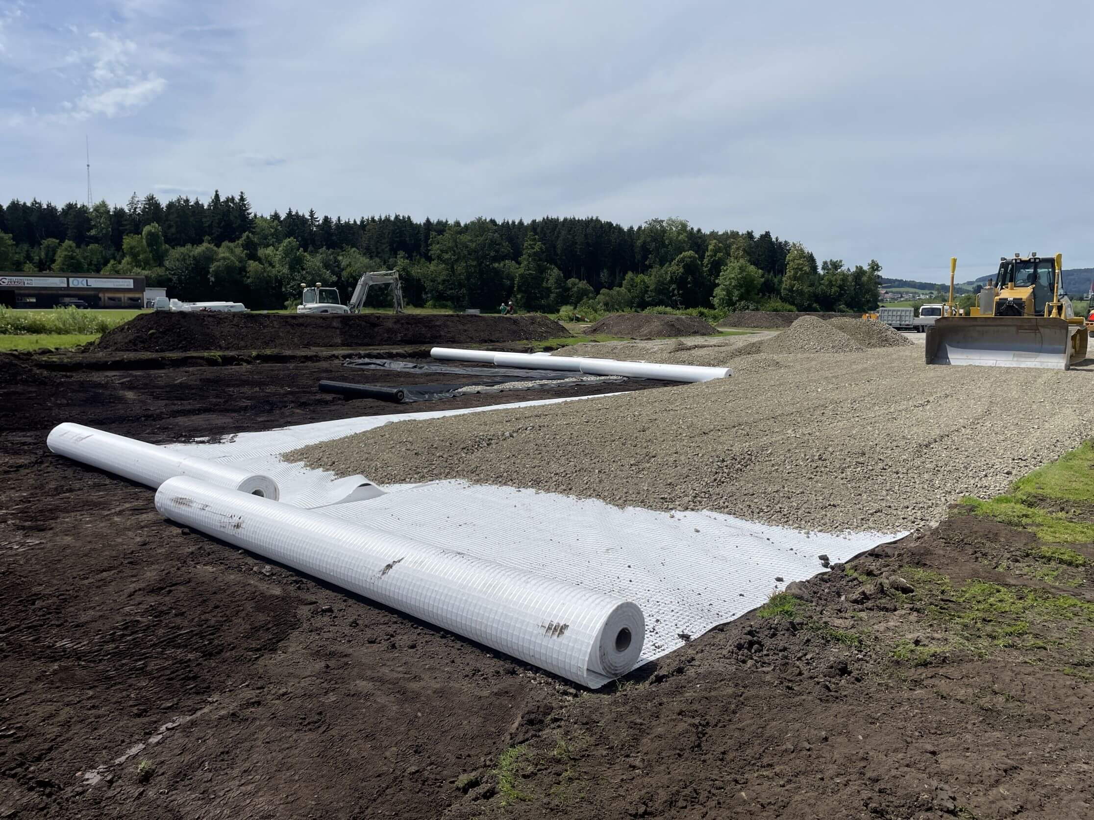 Flugplatz Beromünster - Pistensanierung