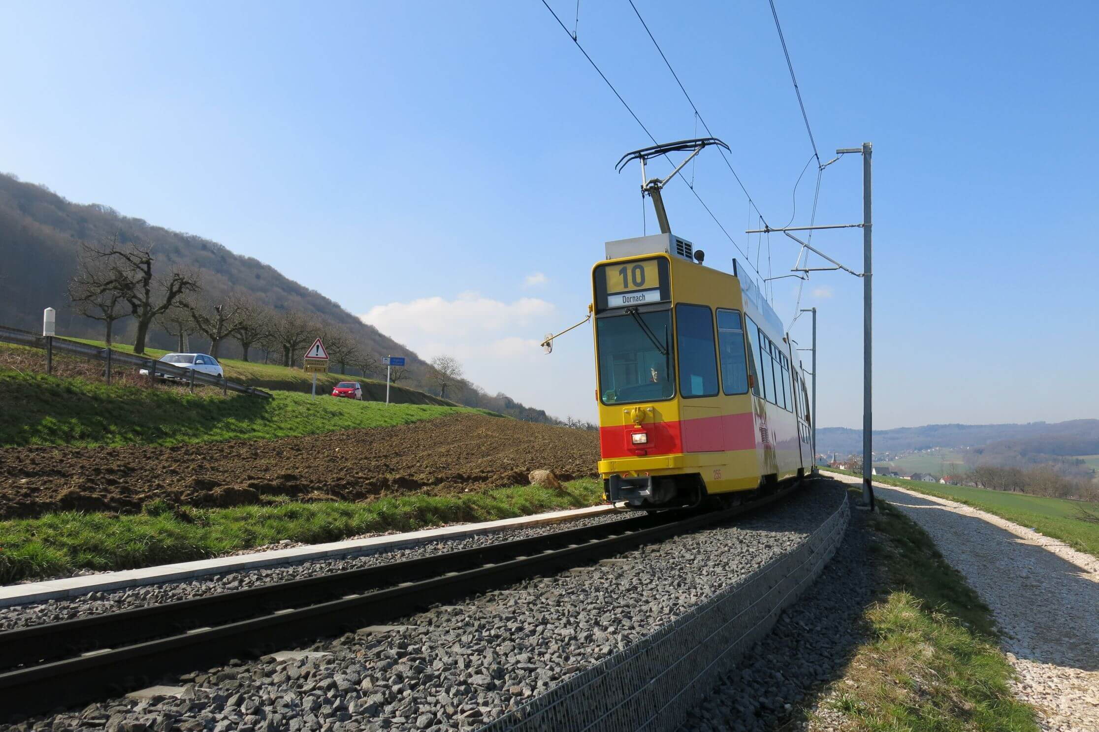 BLT Linie Rodersdorf-Flüh - Neubau Trassee