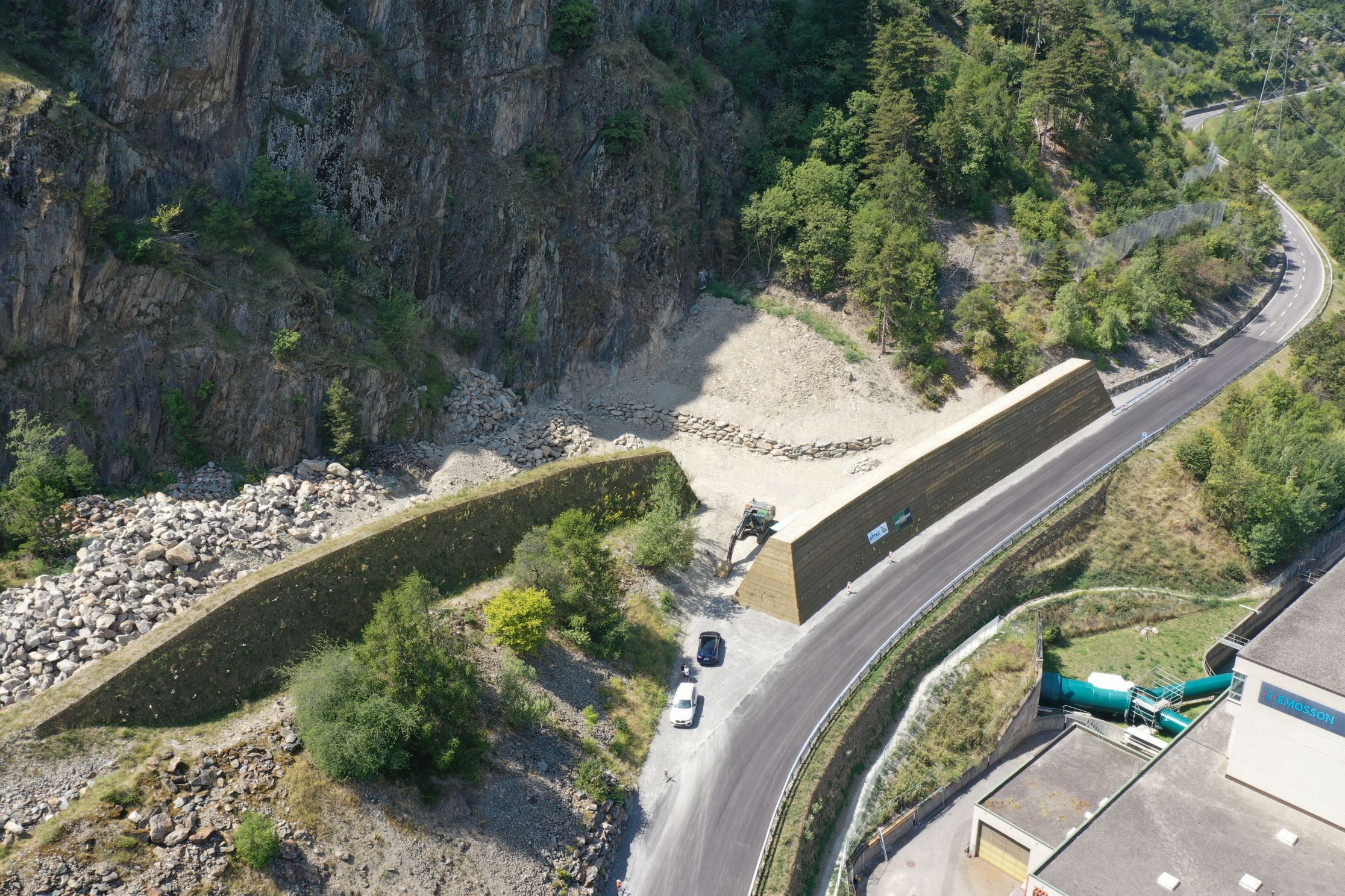 Schutzdamm Martigny 4
