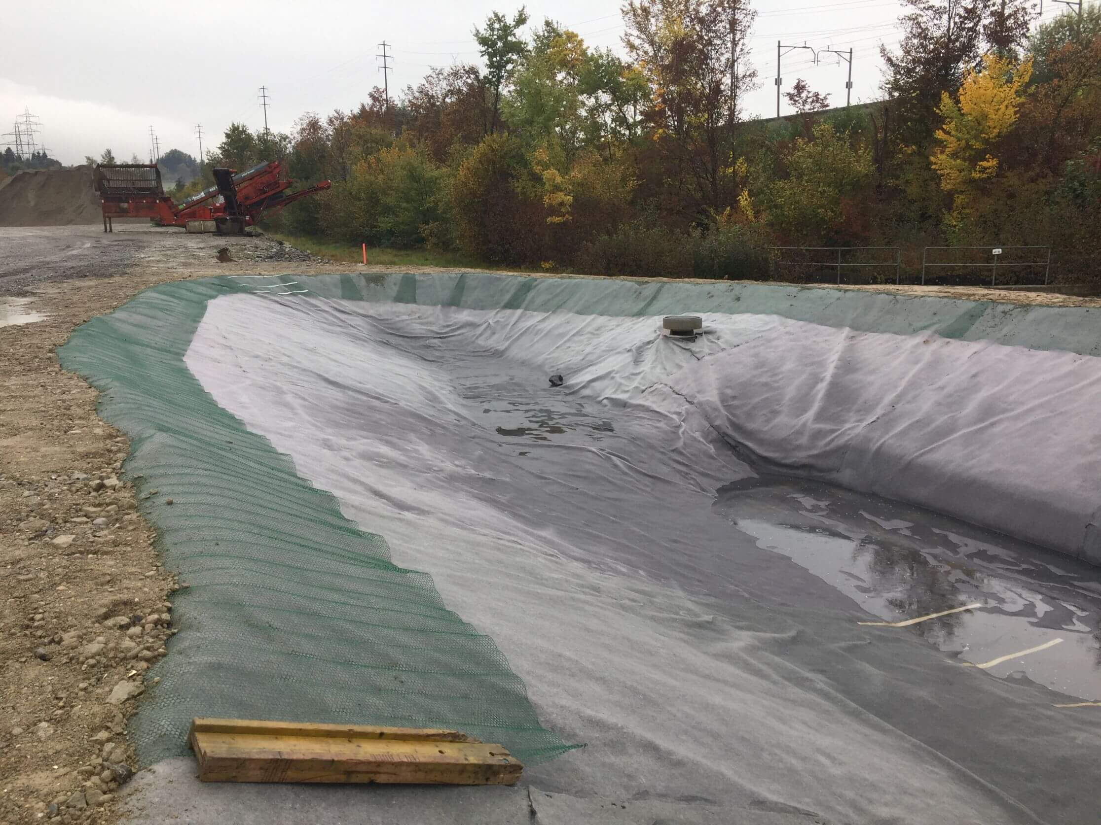 Naturpark Fänn Küssnacht - Nagetierschutz für Teichfolie