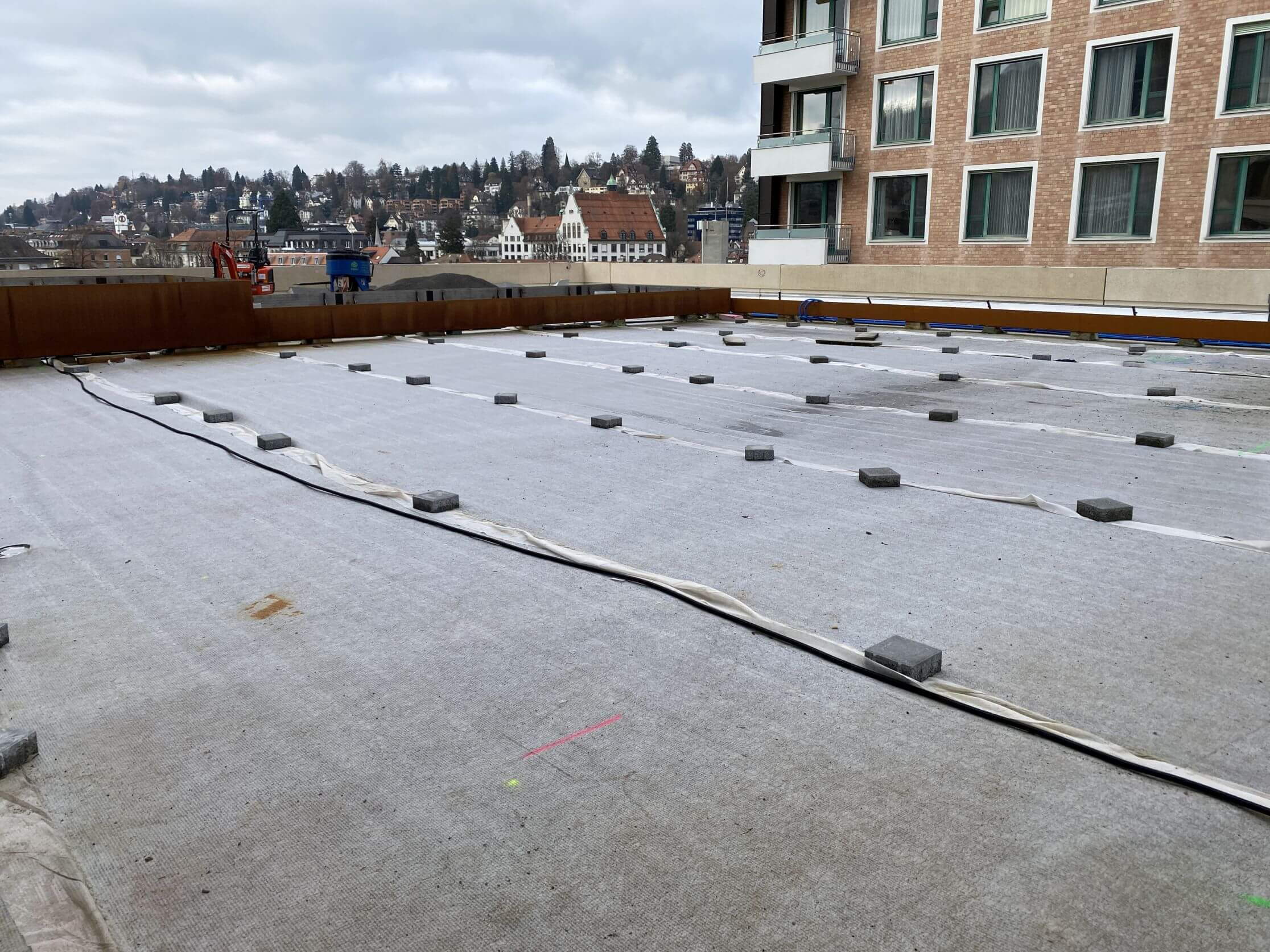 Kinderspital St. Gallen - Entwässerung Terrasse