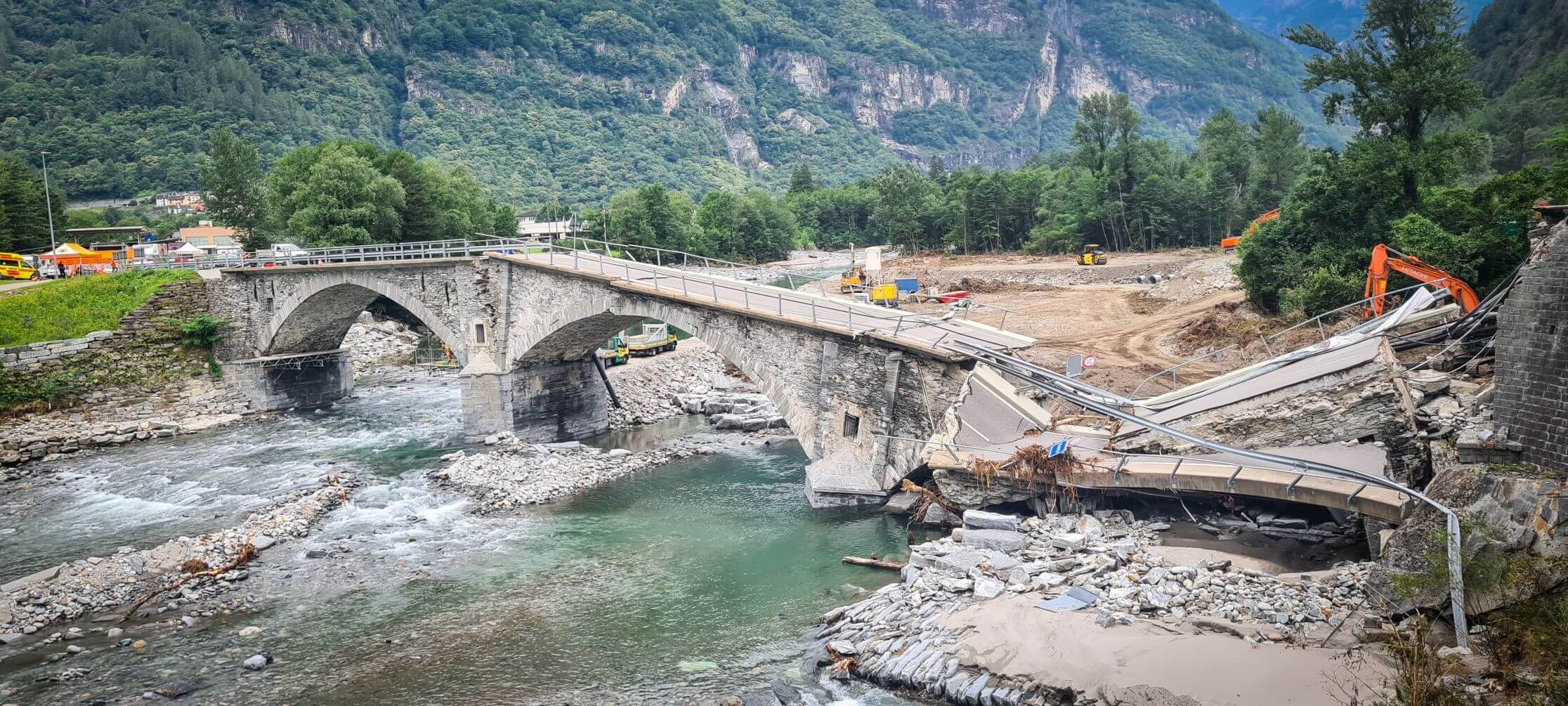 Notmassnahme Cevio, Valle Maggia Notmassnahme Cevio, Valle Maggia