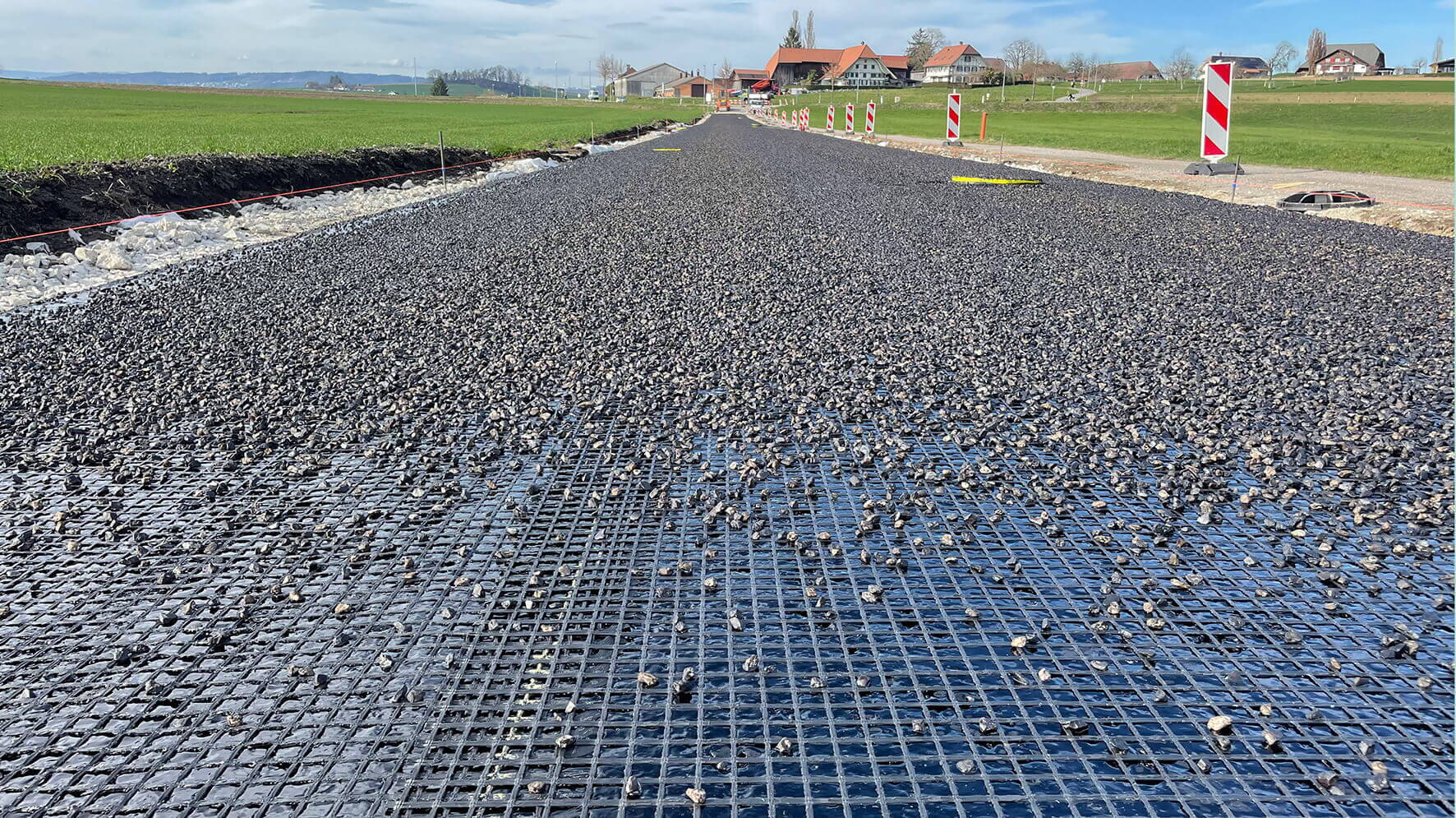 Asphaltarmierung SYTEC Gridseal