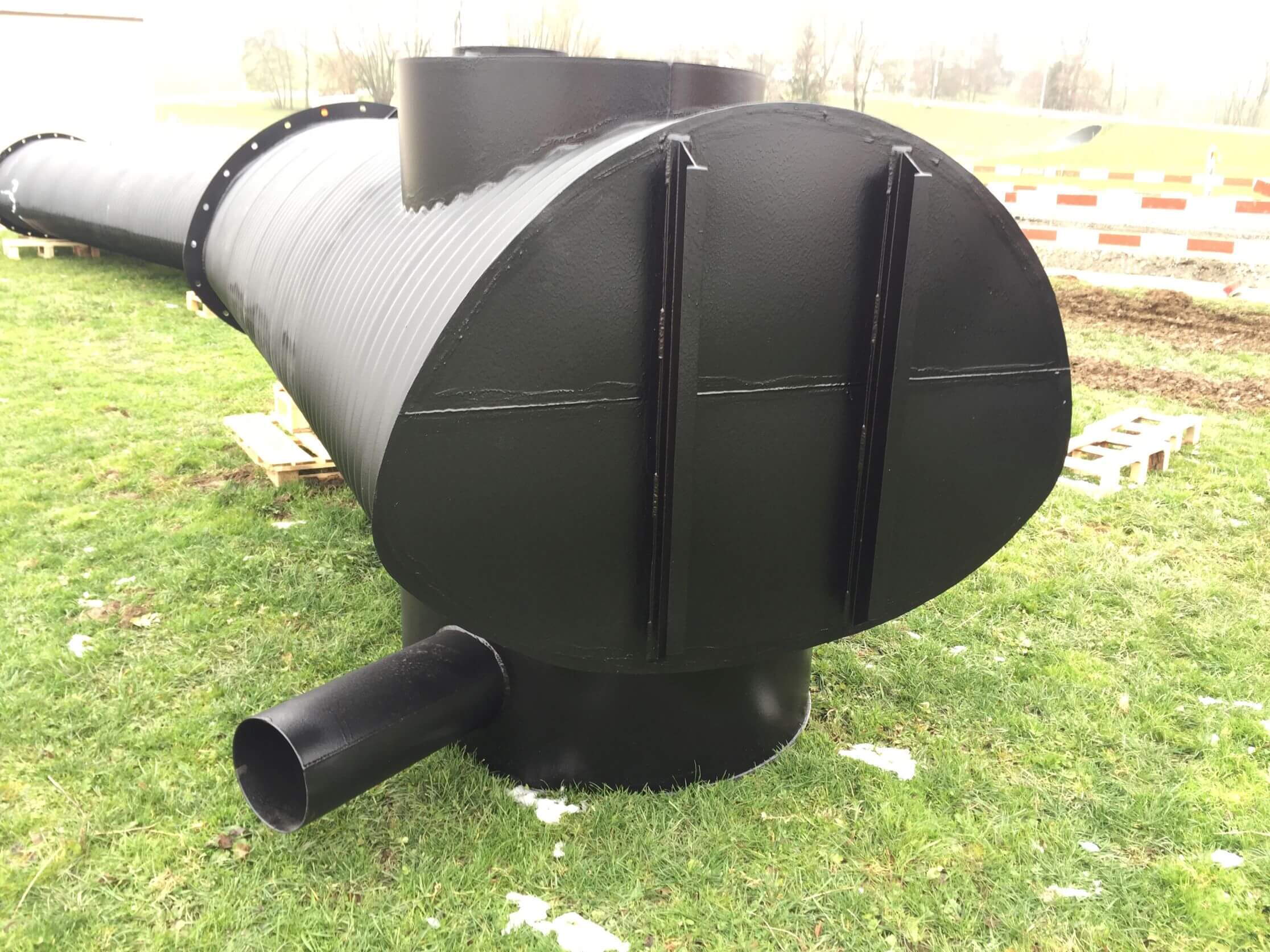 Kantonsstrasse Vuisternes-devant-Romont - Retentionstank Kantonsstrasse Vuisternes-devant-Romont - Retentionstank