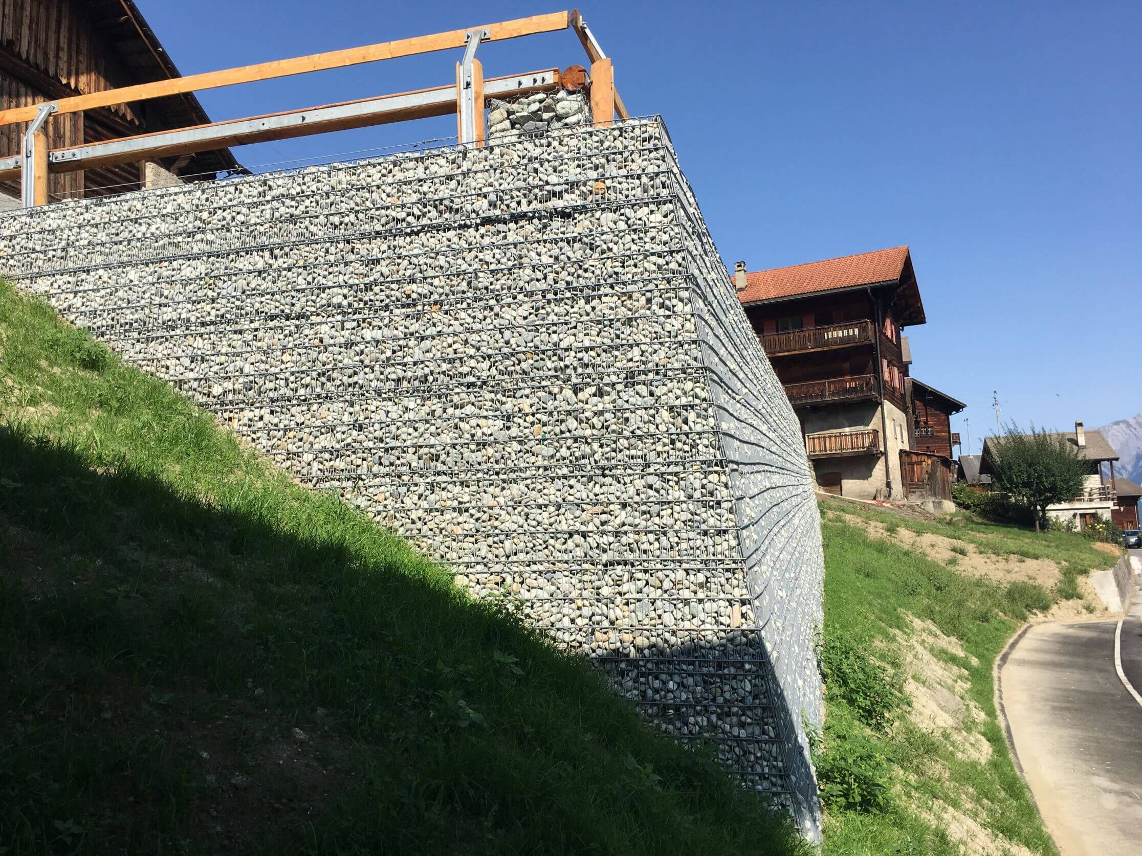 Gemeinde Hérémence - neuer Parkplatz Gemeinde Hérémence - neuer Parkplatz