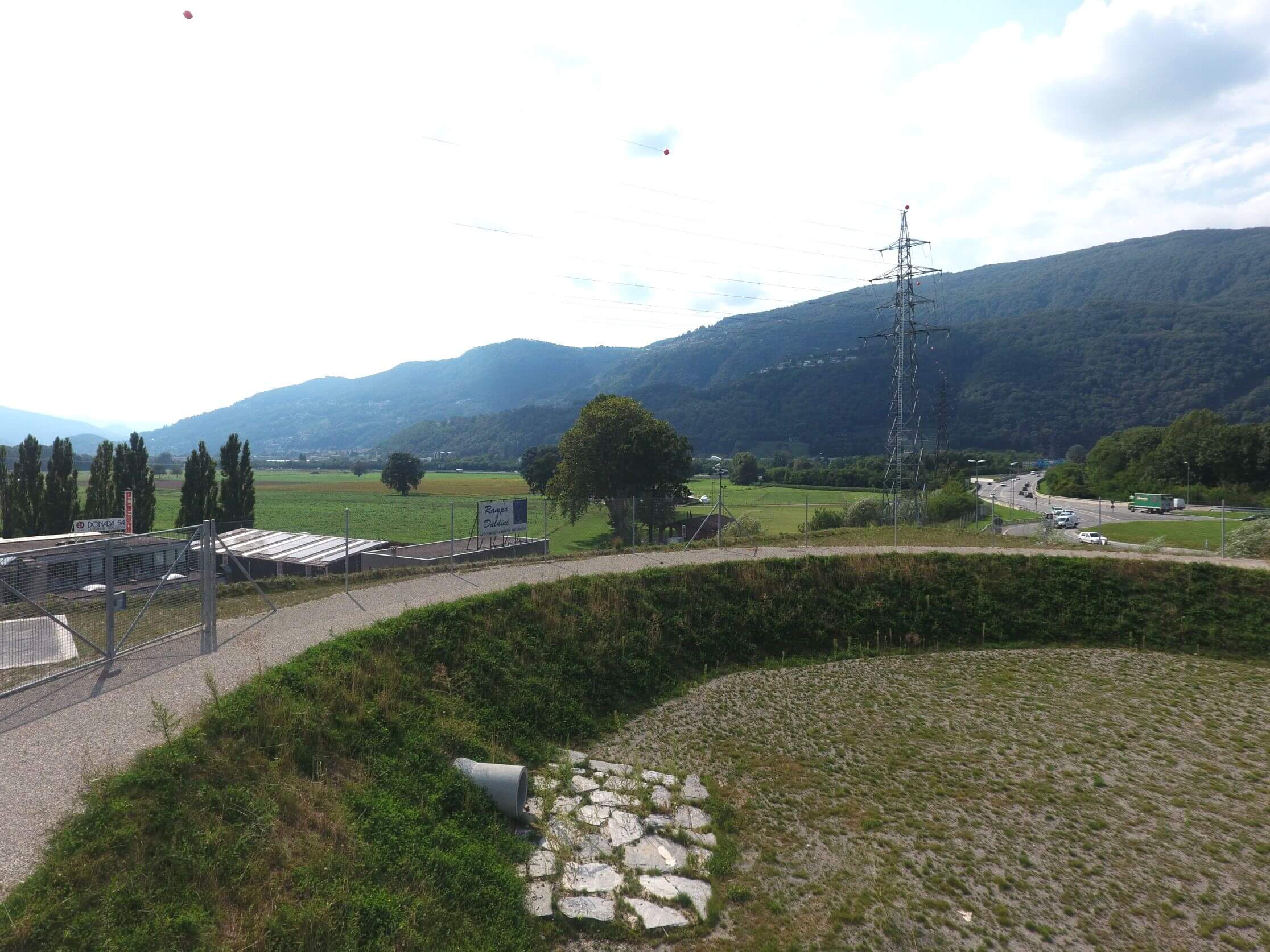NEAT Basistunnel Ceneri Lugano Nord - Filterbecken NEAT Basistunnel Ceneri Lugano Nord - Filterbecken