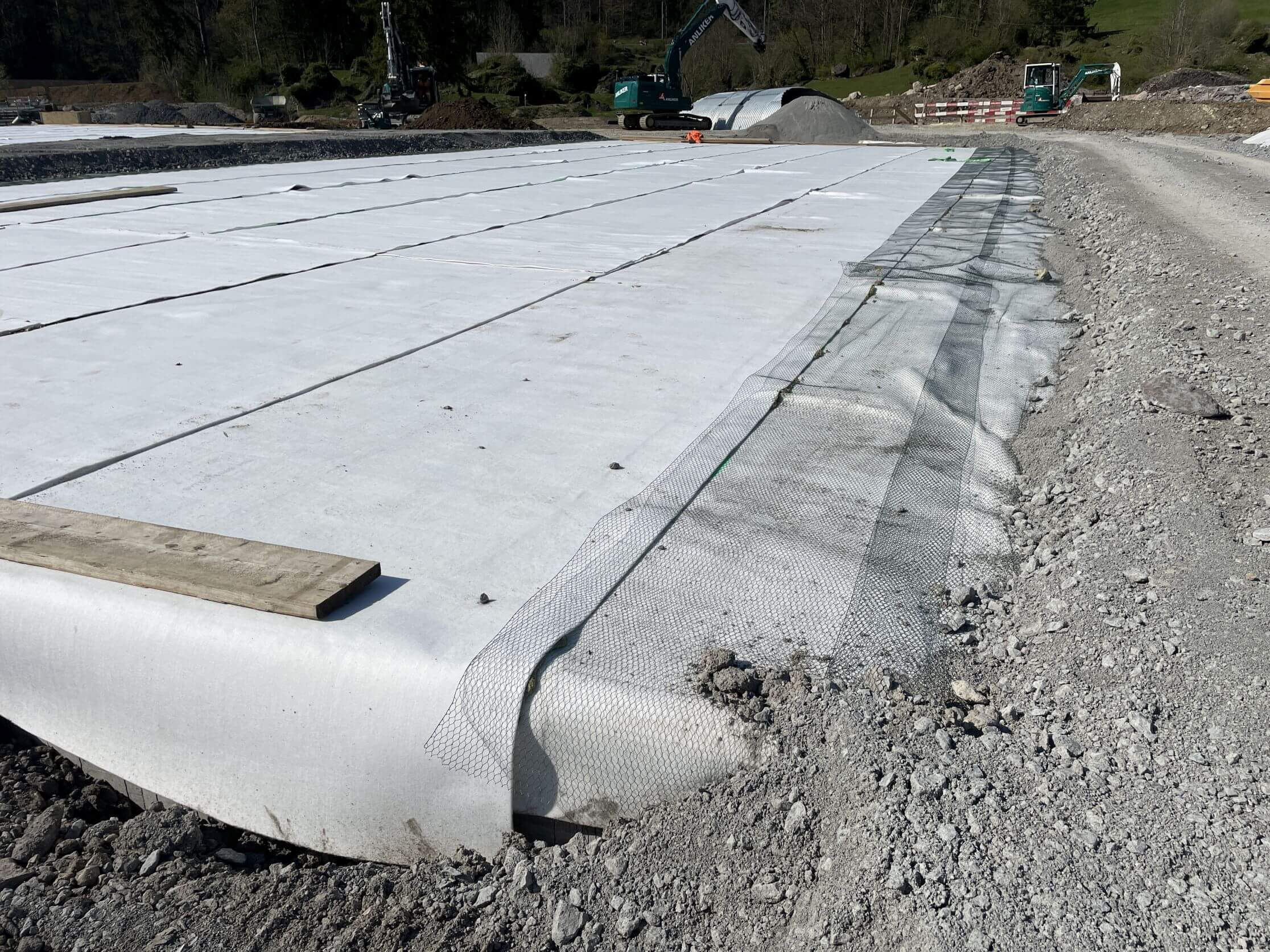 A4 Passage à faune de Röthen Goldau - Protection de l'étanchéité