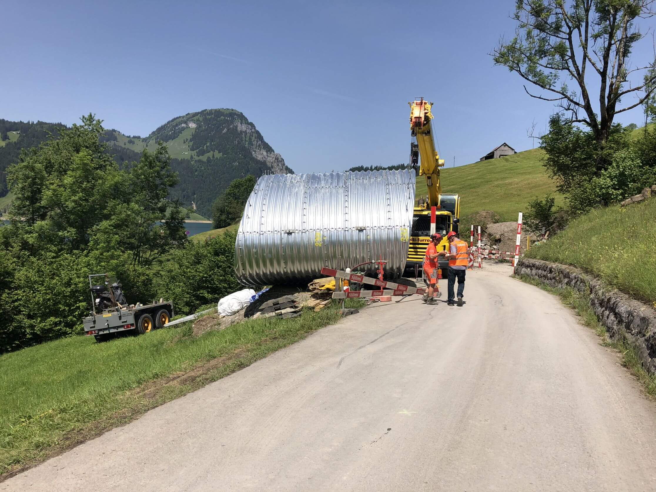 Beckibach Innerthal - Brückensanierung