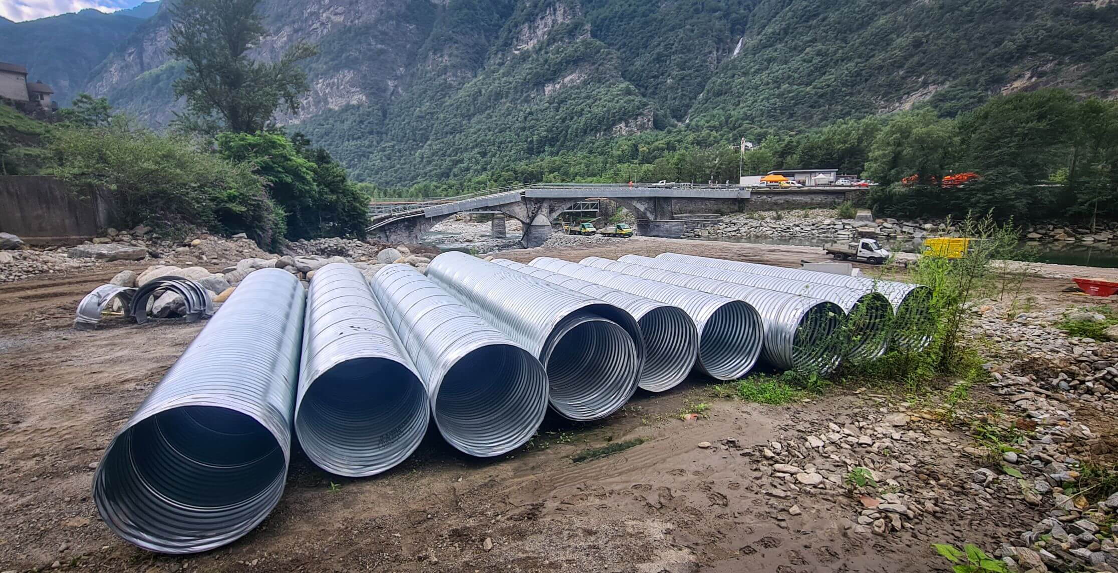 Notmassnahme Cevio, Valle Maggia Notmassnahme Cevio, Valle Maggia