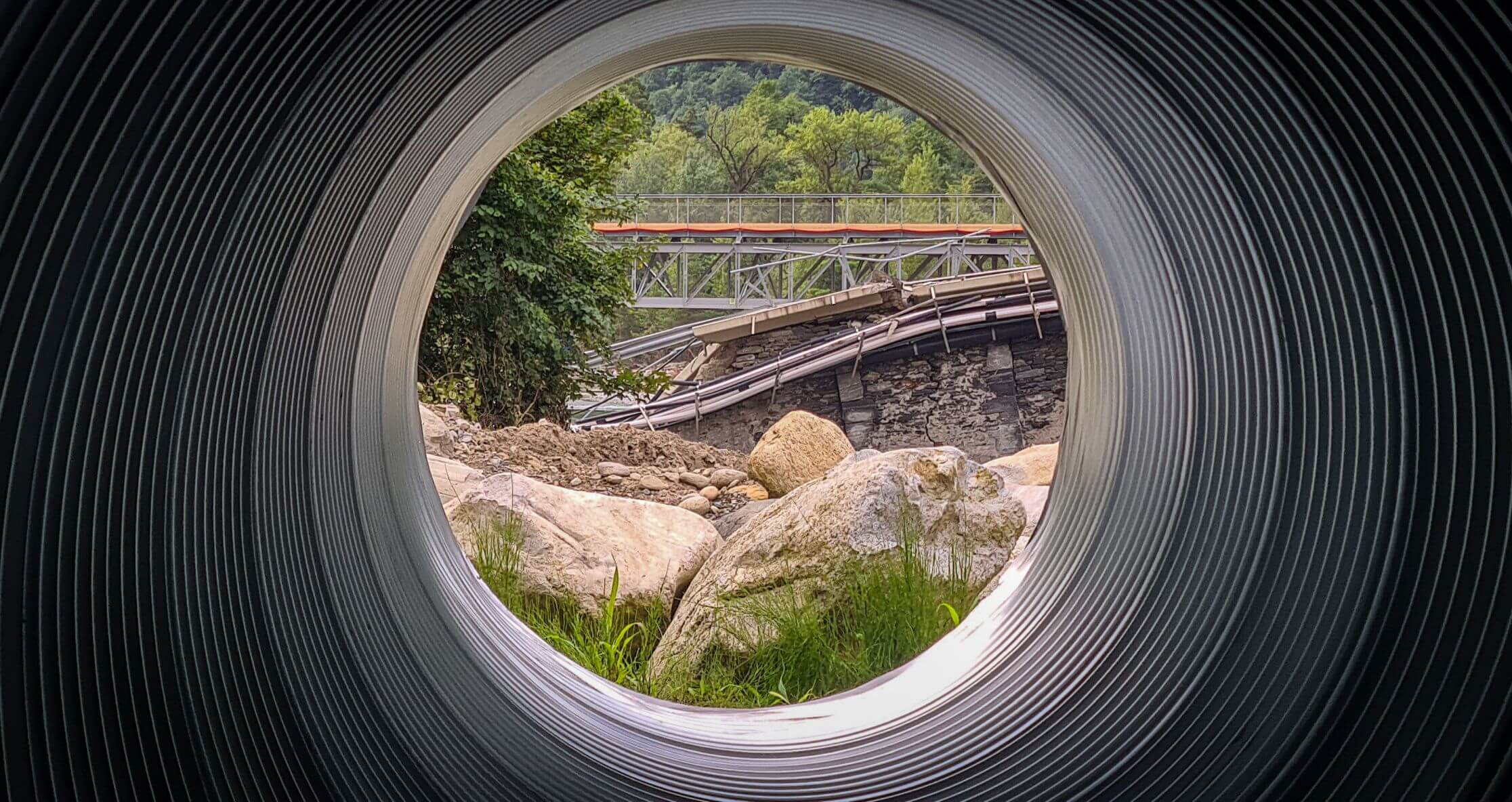 Notmassnahme Cevio, Valle Maggia Notmassnahme Cevio, Valle Maggia