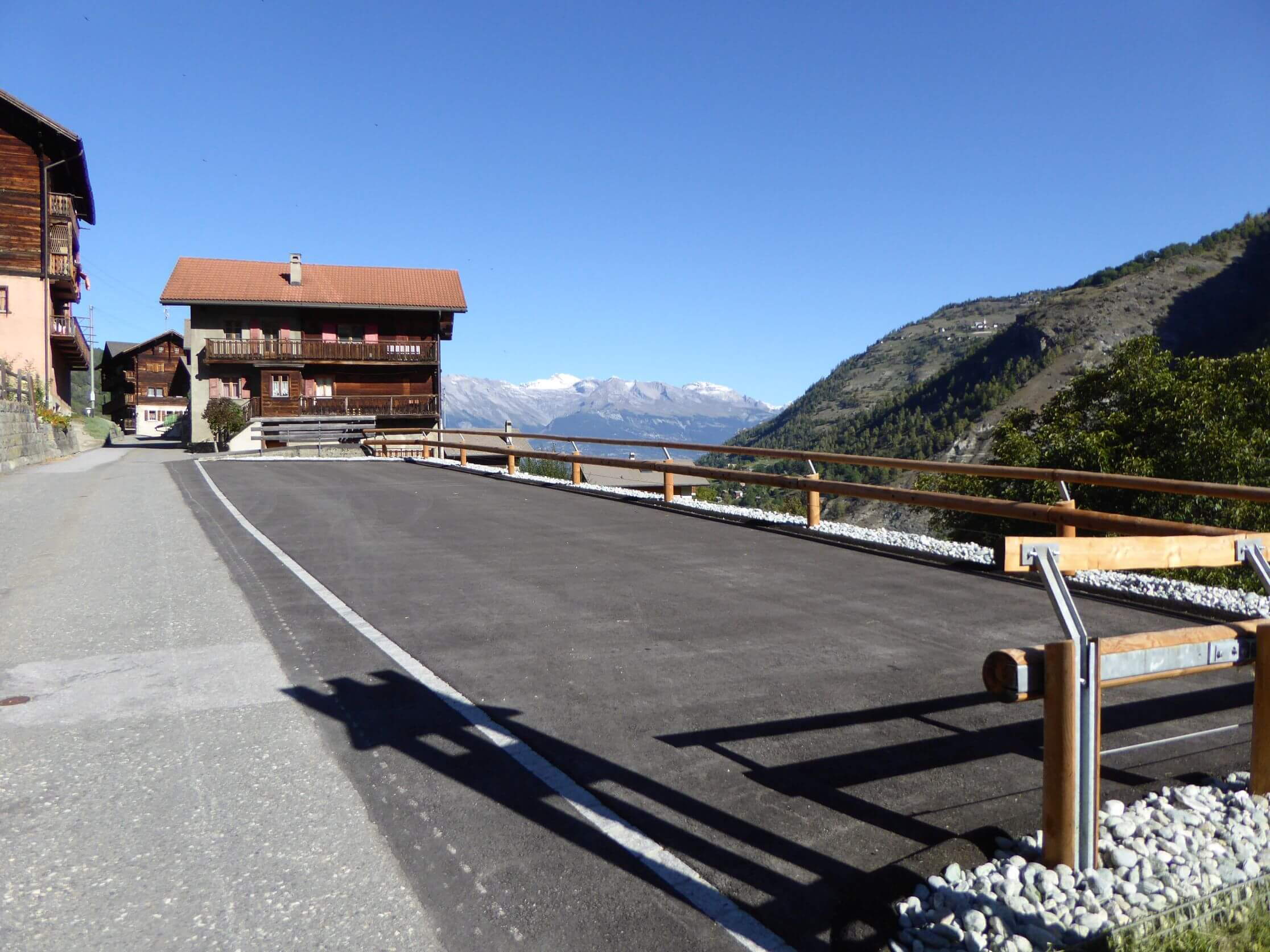 Gemeinde Hérémence - neuer Parkplatz Gemeinde Hérémence - neuer Parkplatz