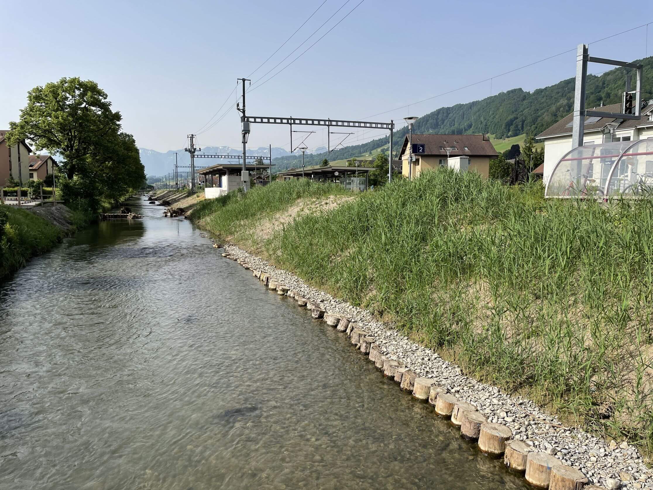 BLS Toffen - Renaturierung Gürbe BLS Toffen - Renaturierung Gürbe